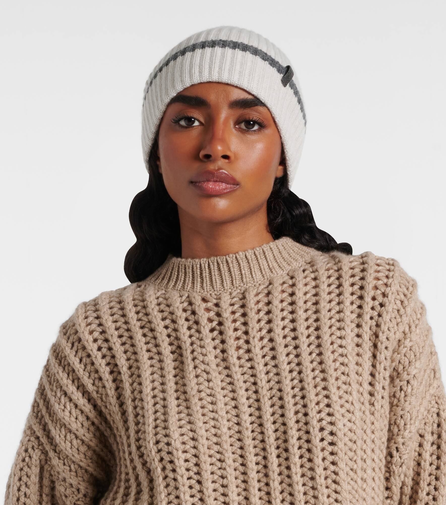 Monili cashmere beanie - 2