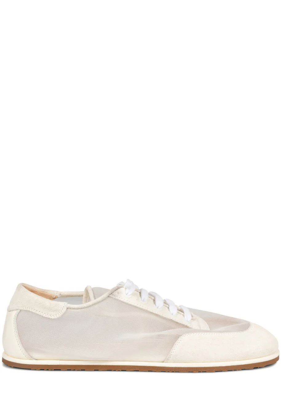 Dear Frances Mesh and Suede Sneakers - 1