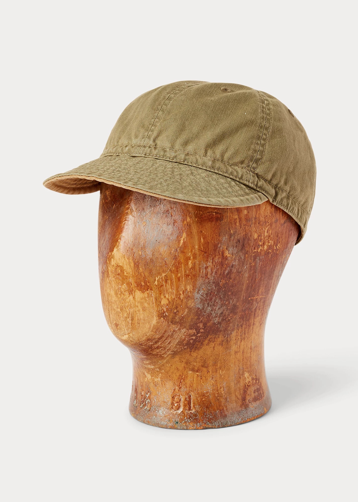 RRL by Ralph Lauren Herringbone Twill Service Cap REVERSIBLE