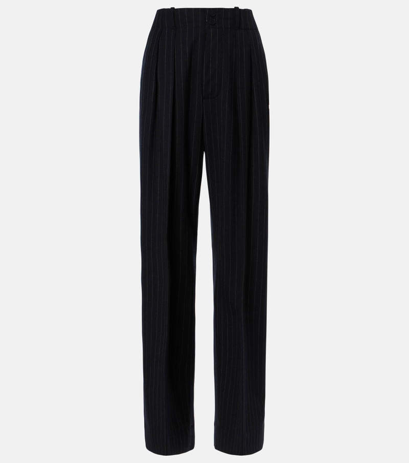 pinstriped trousers - 1