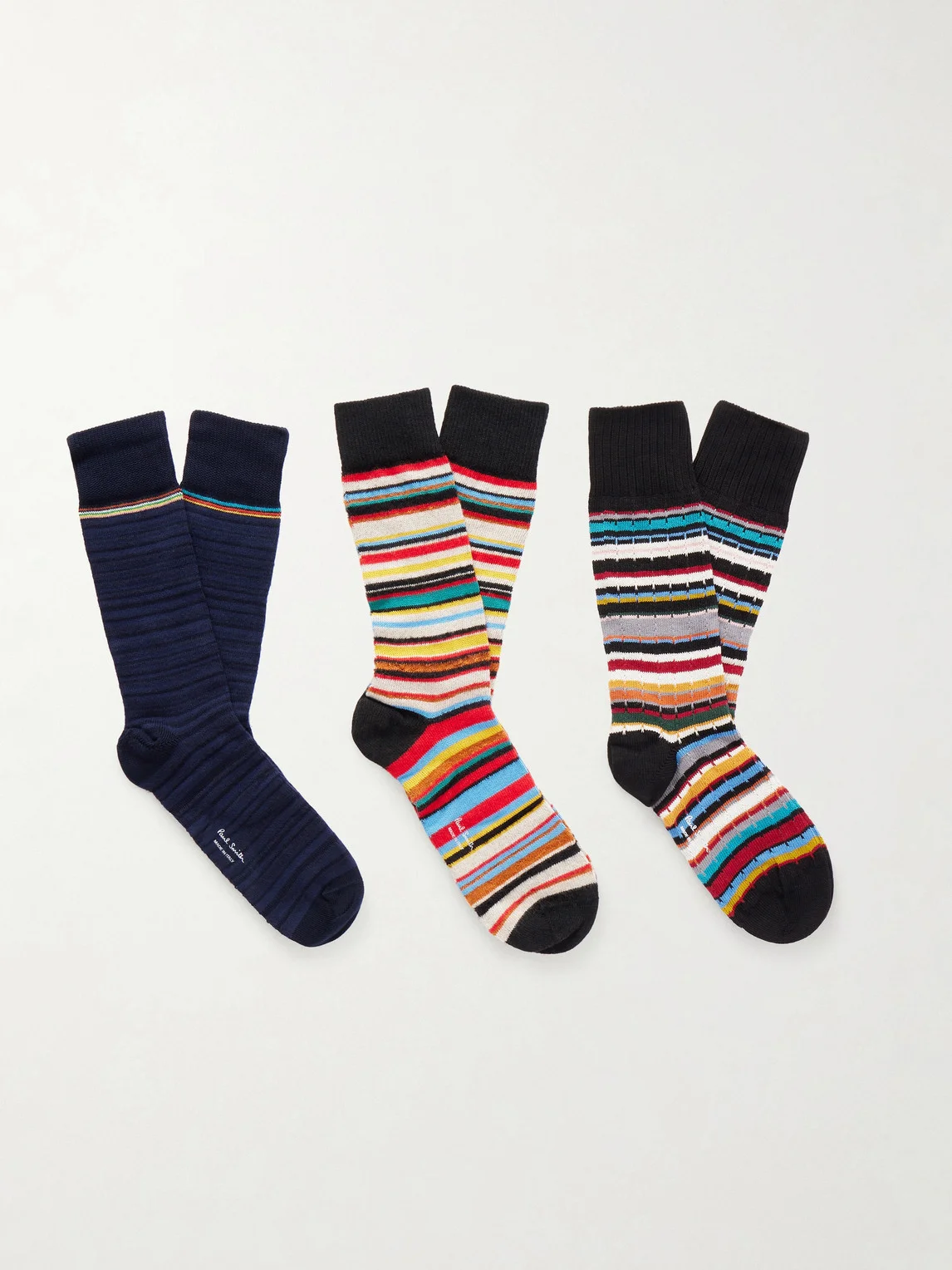 Three-Pack Cotton Socks - 1