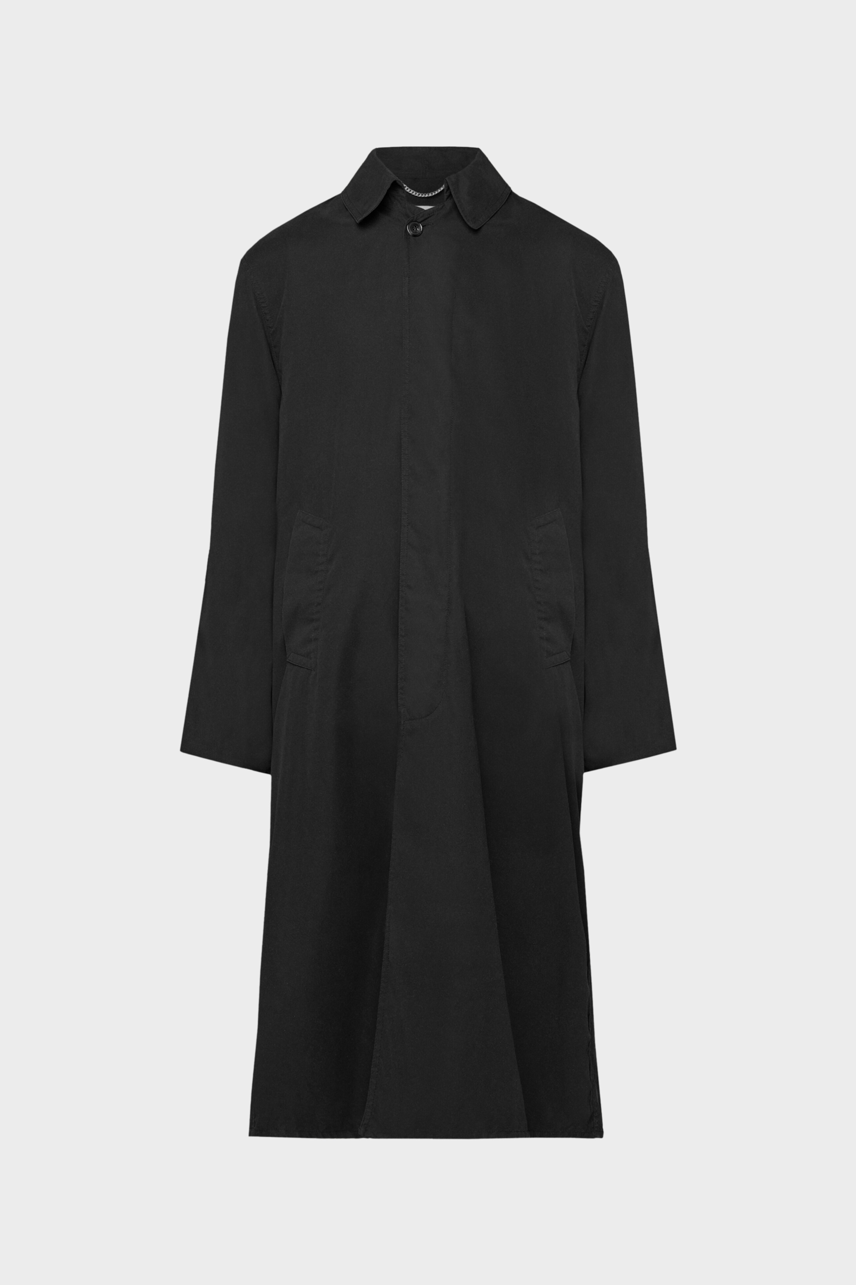 Peached cotton trench coat - 2