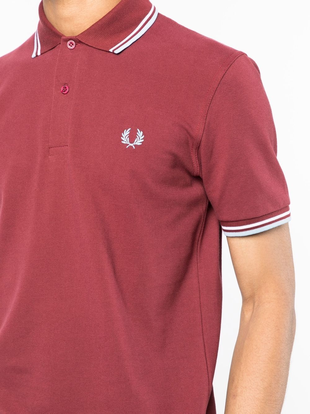 twin-tipped polo shirt - 5