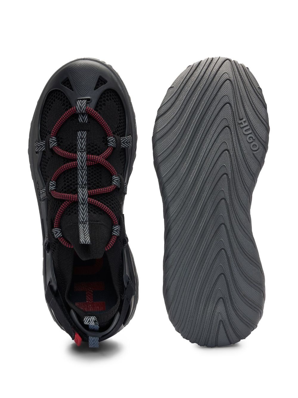 panelled slip-on sneakers - 4