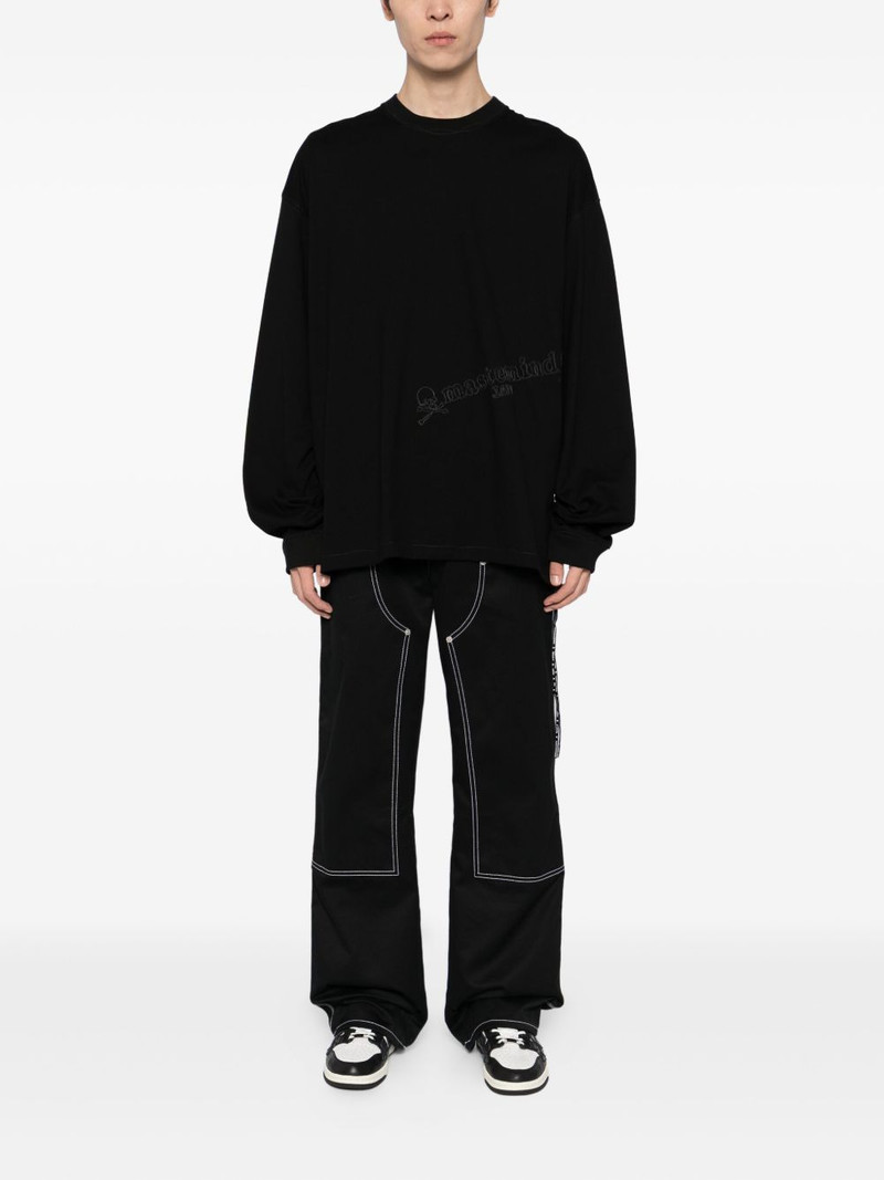 mastermind JAPAN logo-embroidered T-shirt outlook