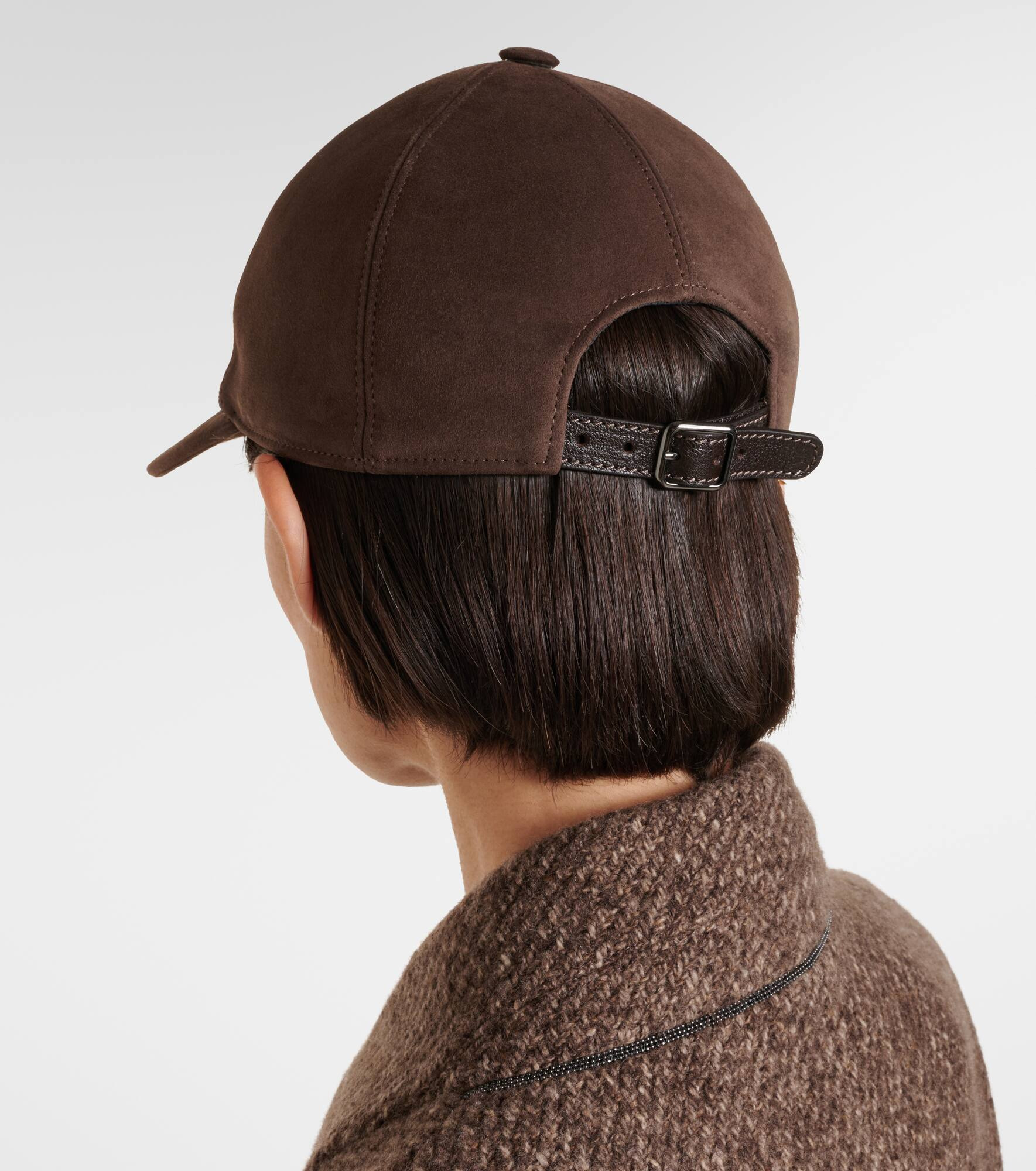 Monili suede baseball cap - 5