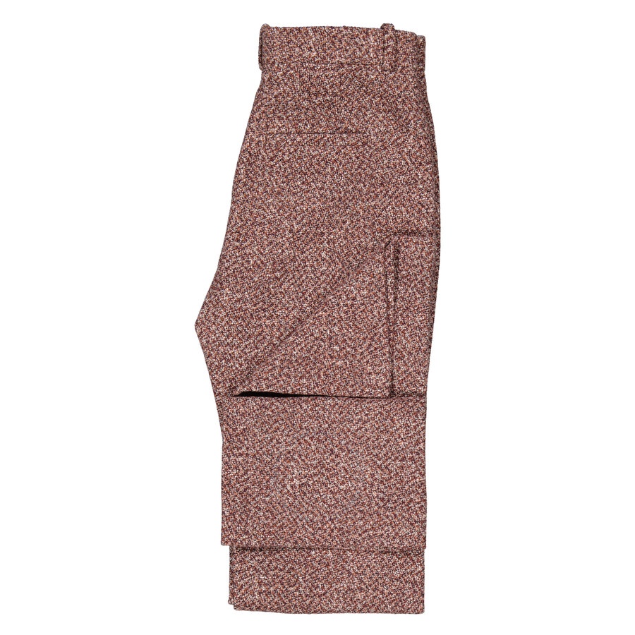 Chloe Ladies Multicolor Boucle Flared Trousers - 7