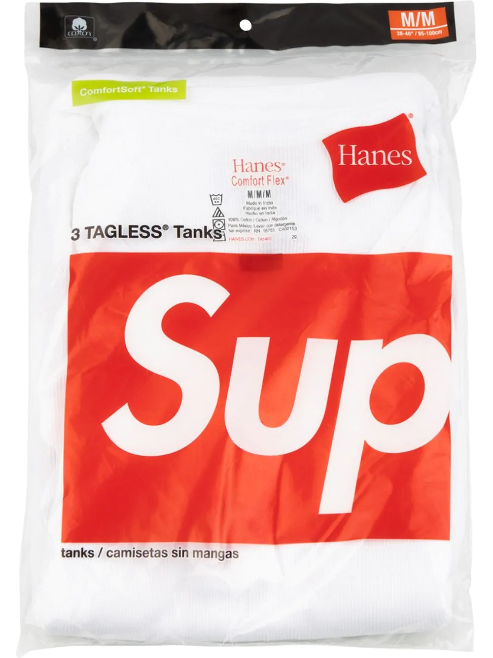 Hanes three-pack tank tops - 1