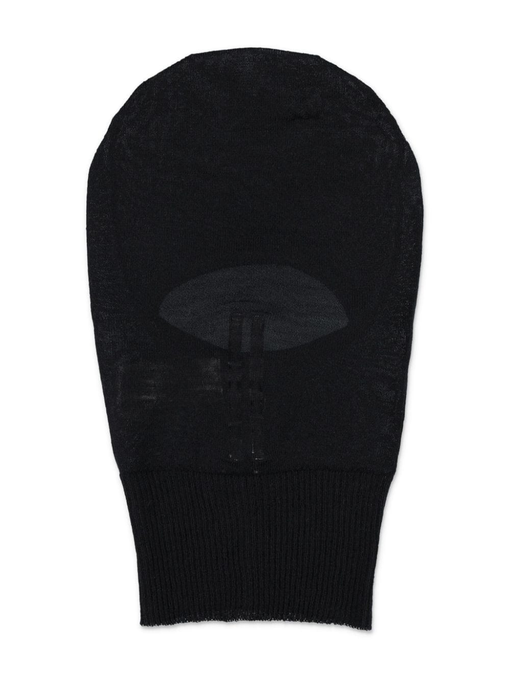 rib-hem cashmere balaclava - 2