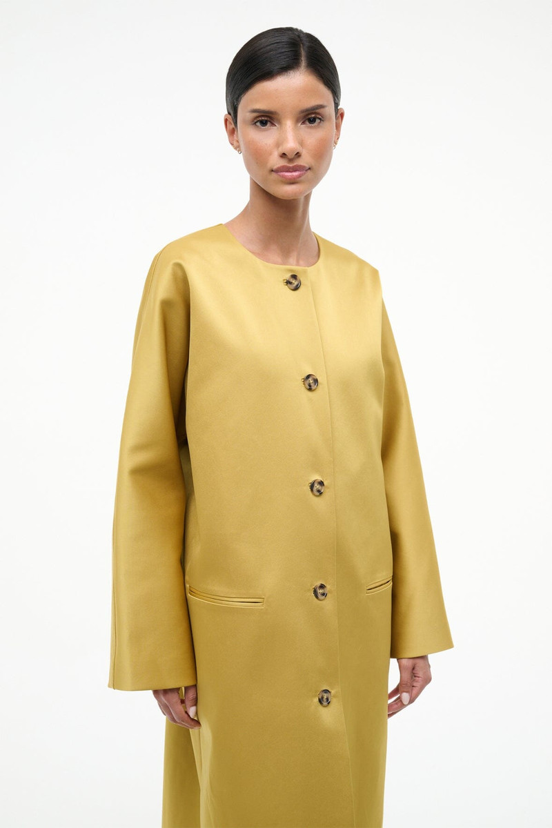 STAUD LIZ COAT TURMERIC 7