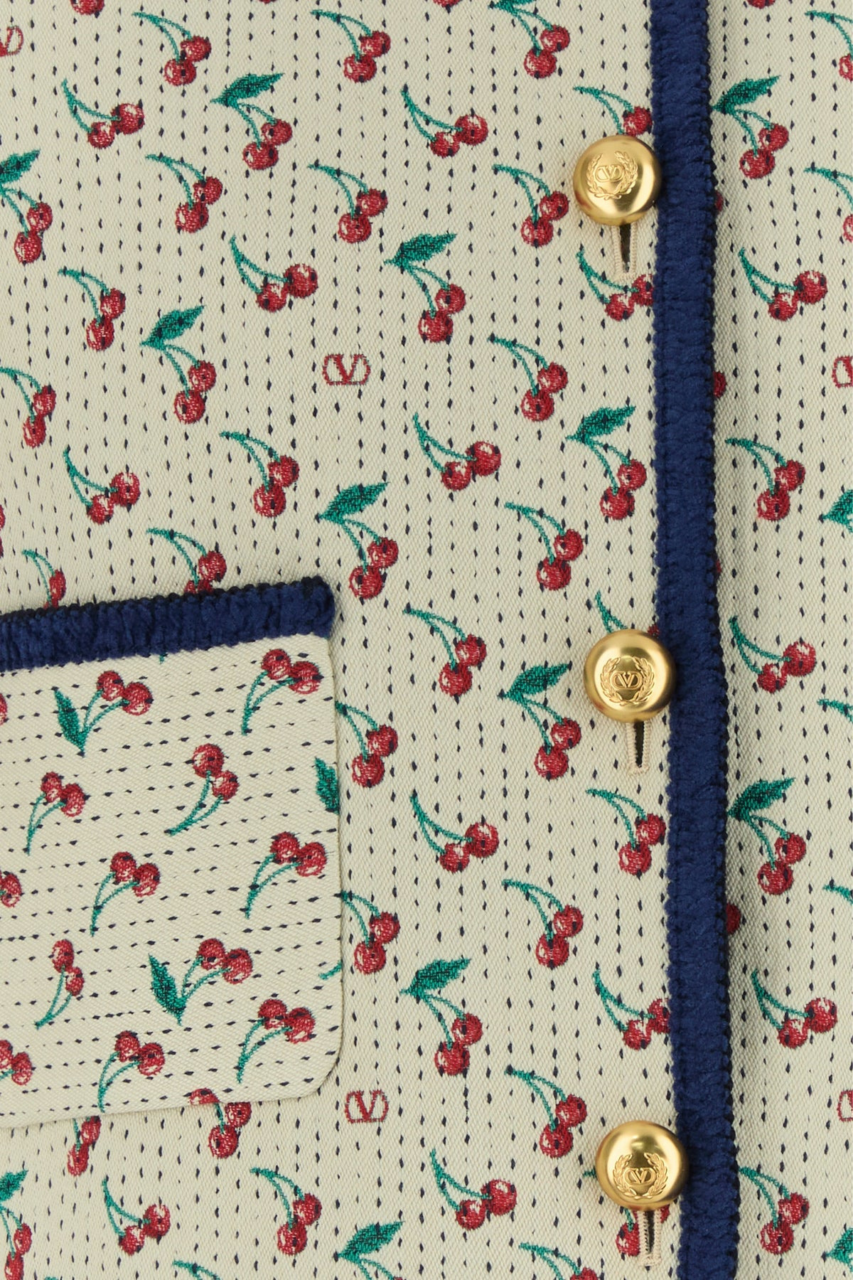 Embroidered jacquard jacket - 5