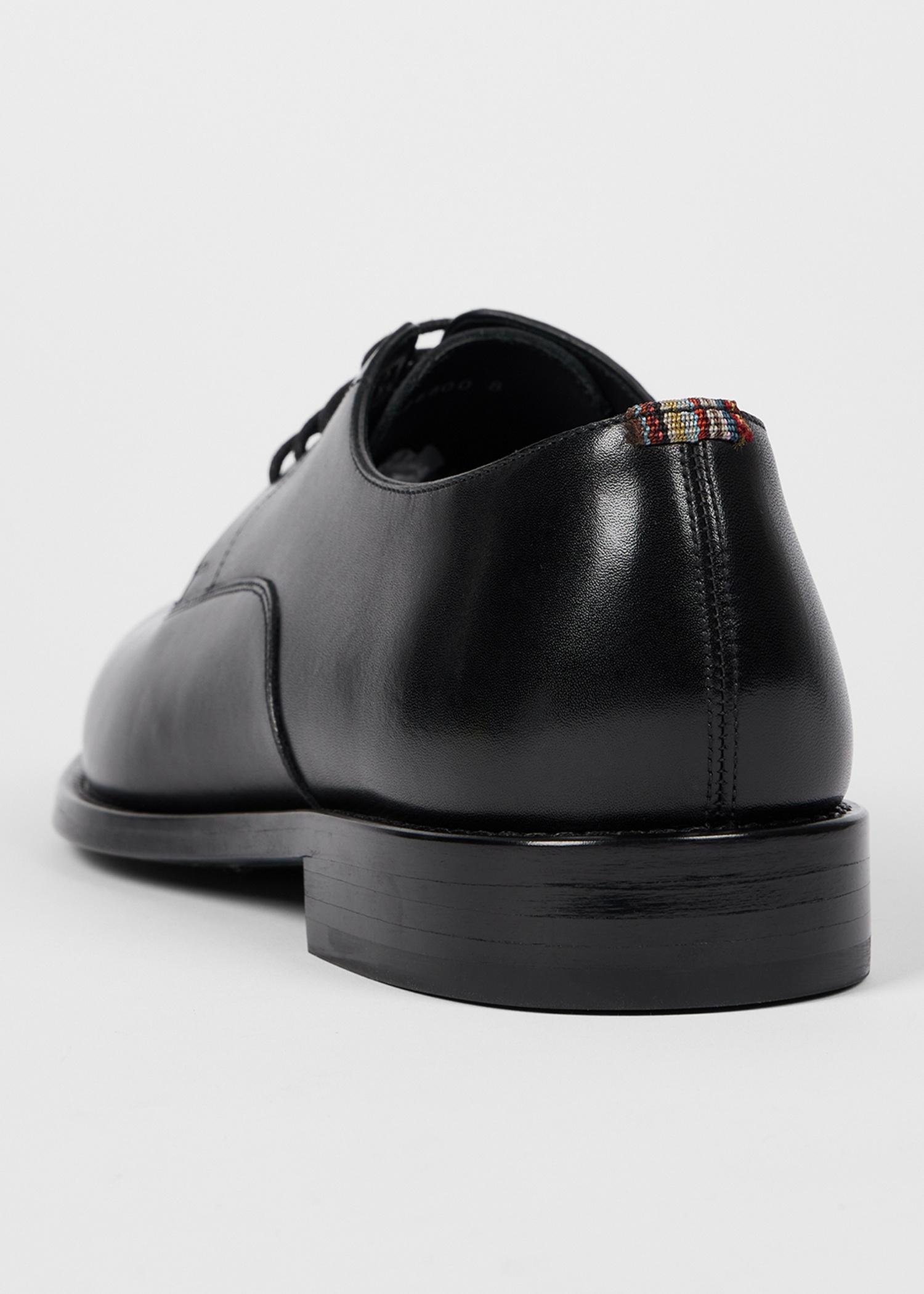 Black Leather 'Jason' Shoes - 5