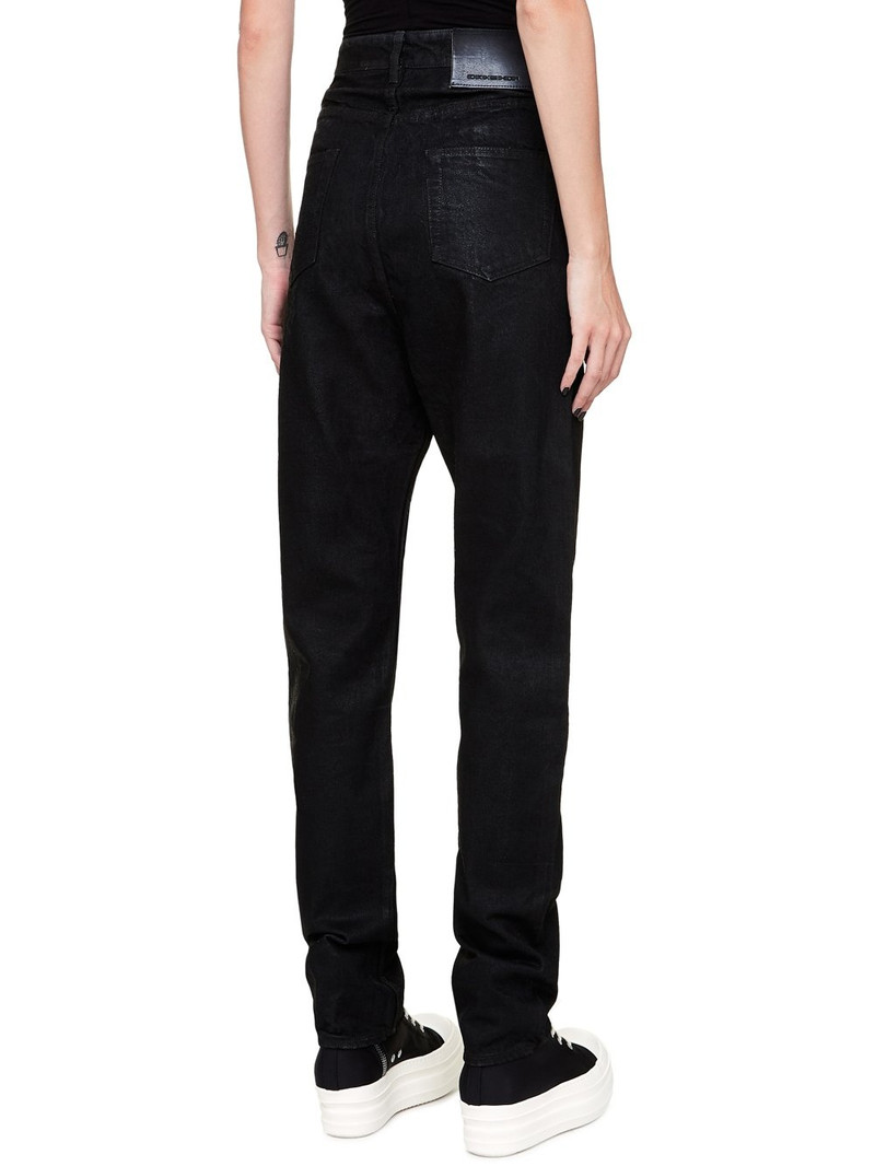 dropped-crotch cropped jeans 8