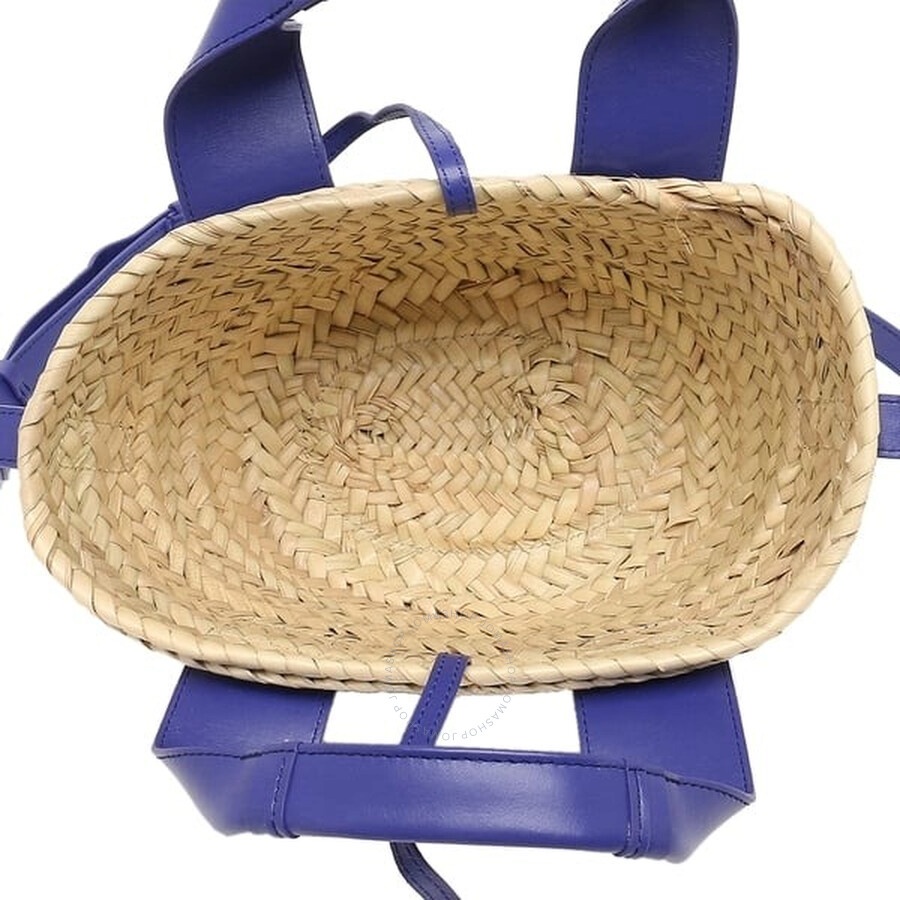 Chloe Small Sense Raffia Tote Bag - 3