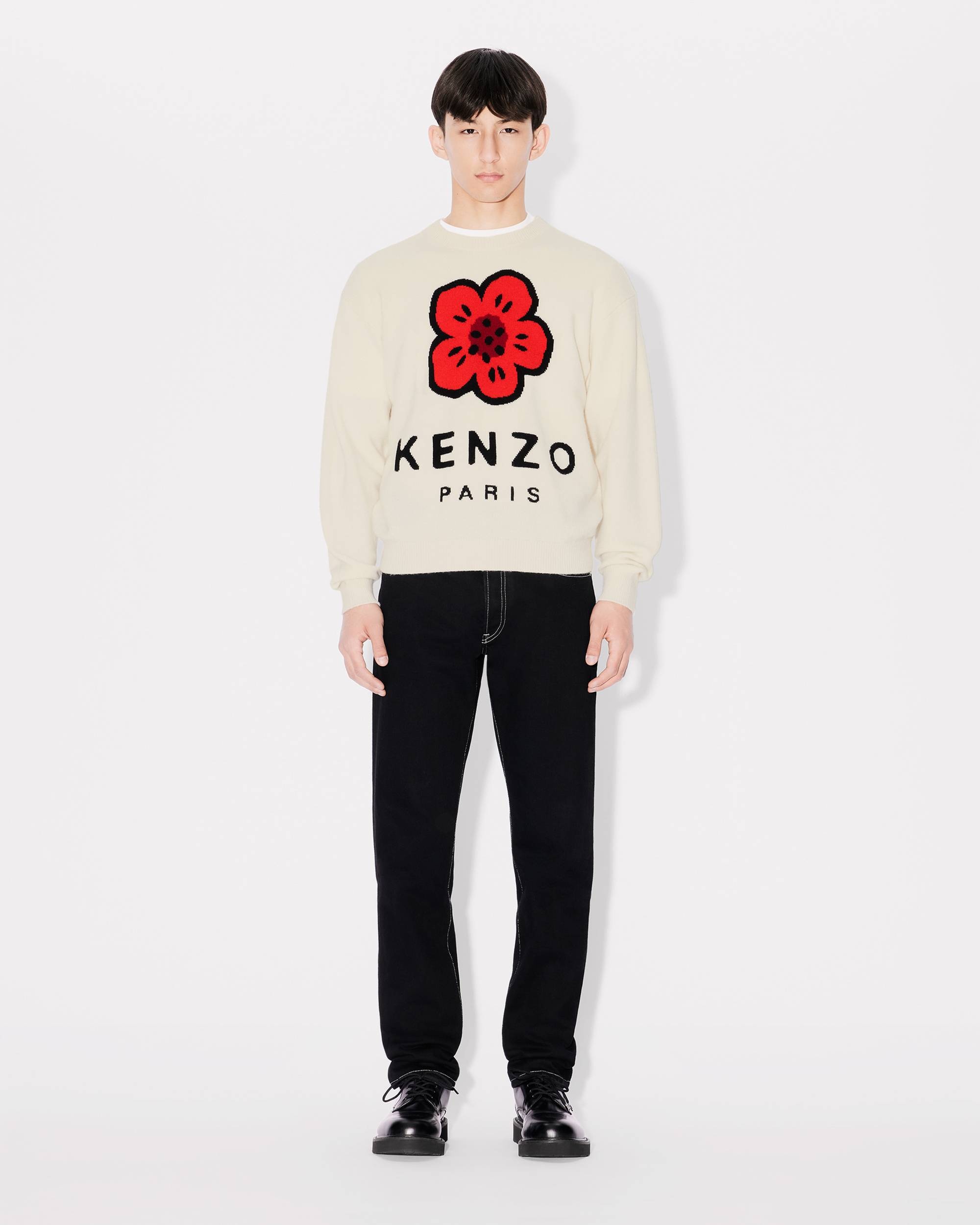 'Boke Flower' wool jumper - 5
