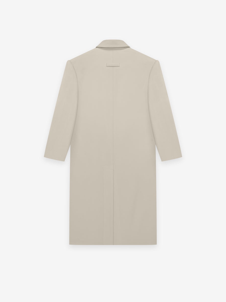 Wool Gabardine Double Breasted Overcoat - 2
