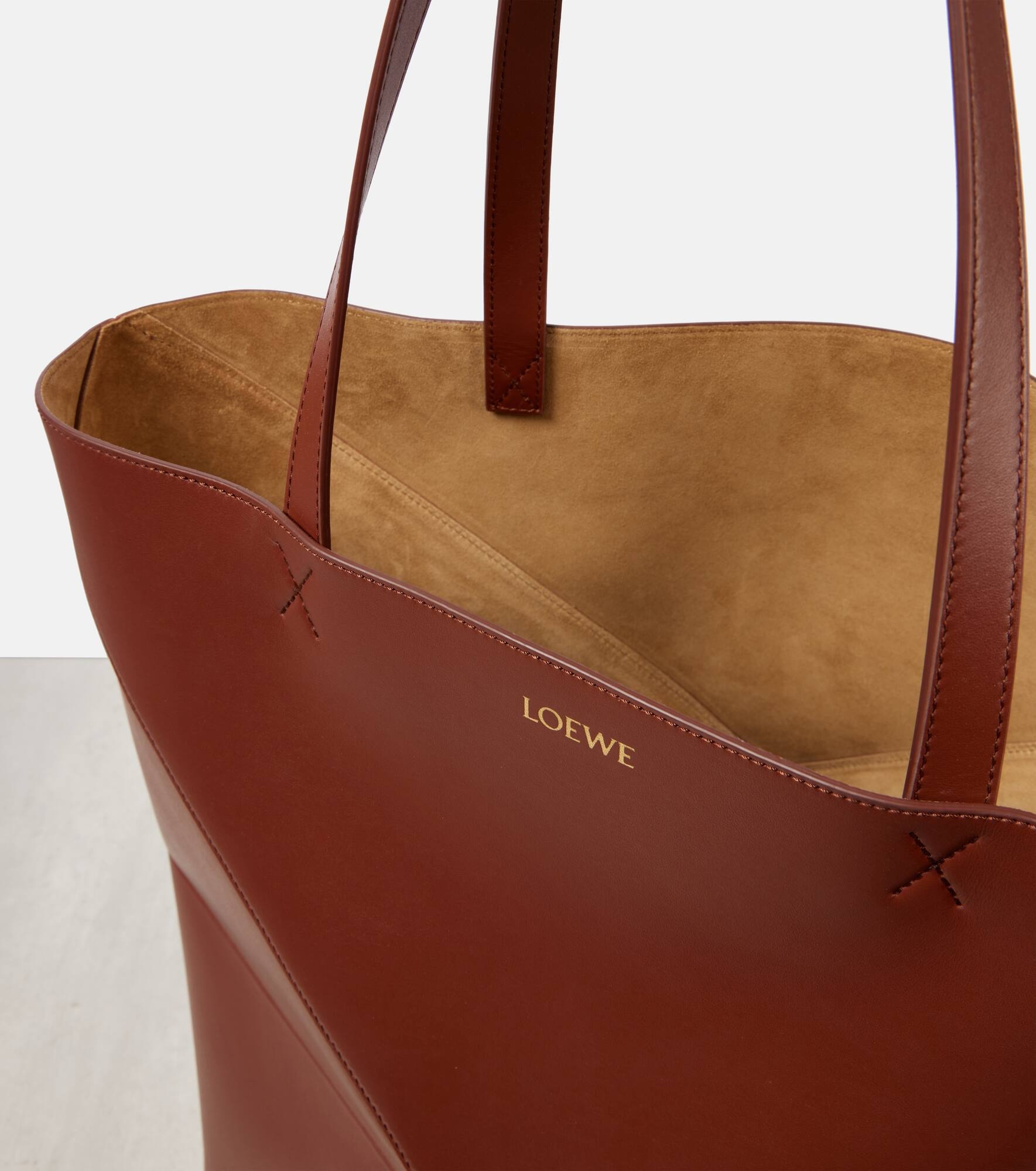 Puzzle Fold XL leather tote bag - 3