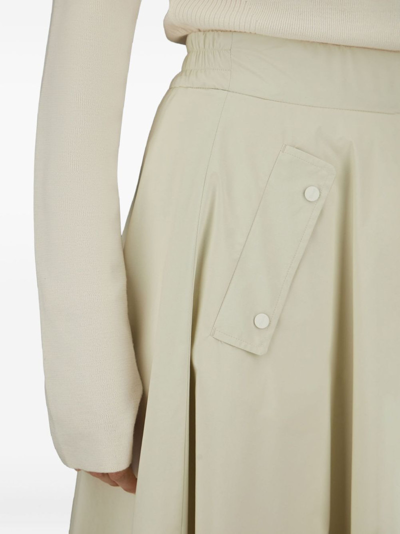 pleated pocket-detail skirt 4