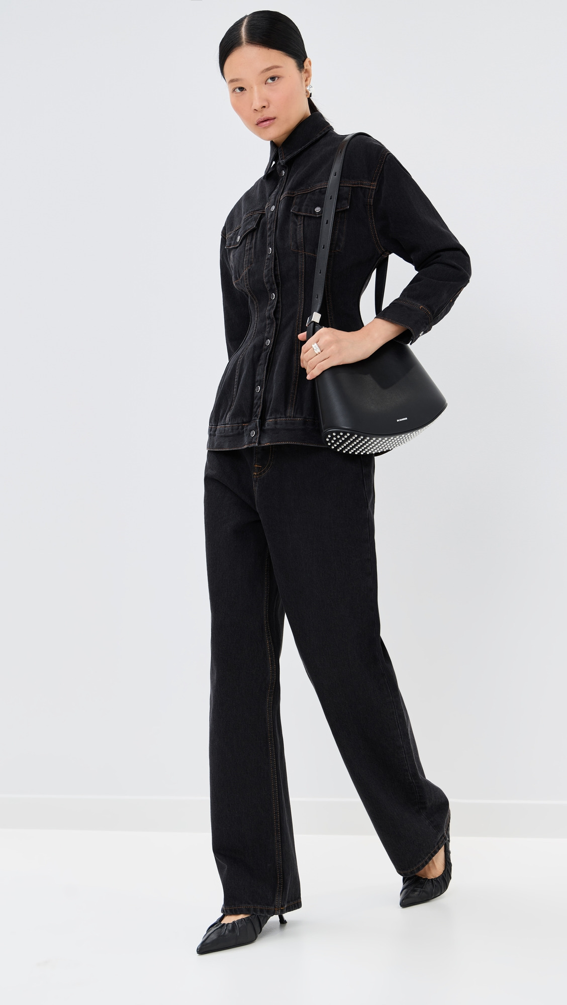 Denim Contour Jacket - 4