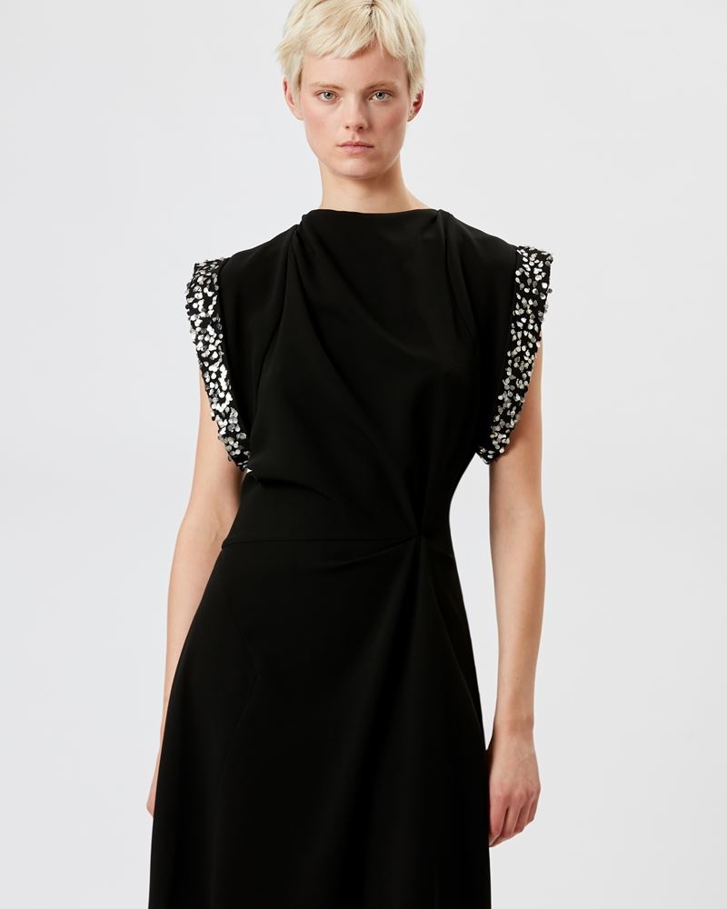 LERONIA MIDI SEQUIN DRESS - 4