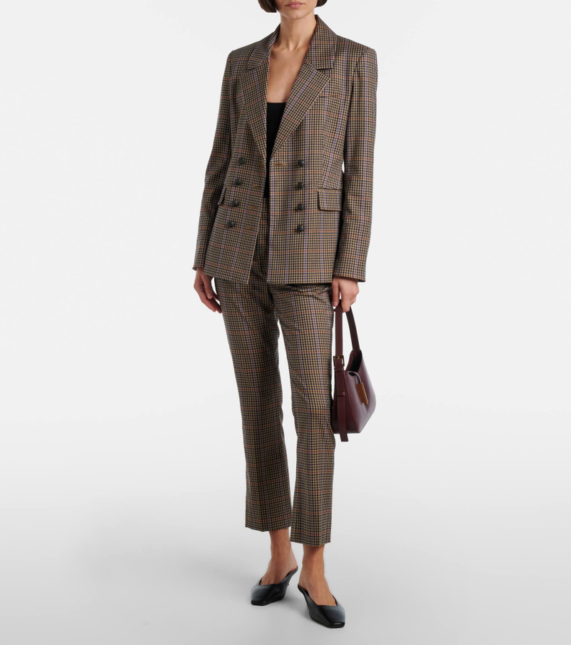 VERONICA BEARD Claude checked blazer outlook