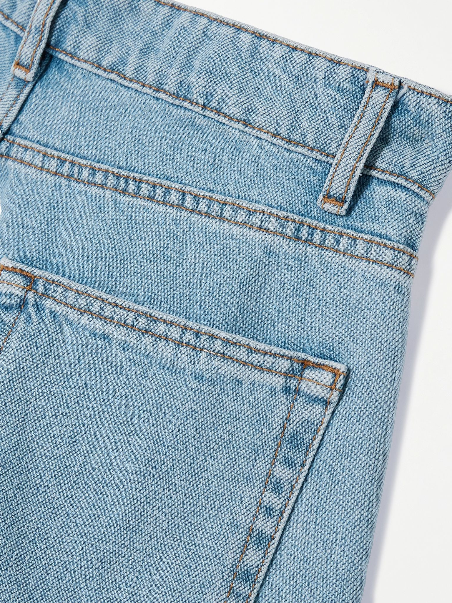 Mid-rise wide-leg jeans Mid denim - 6