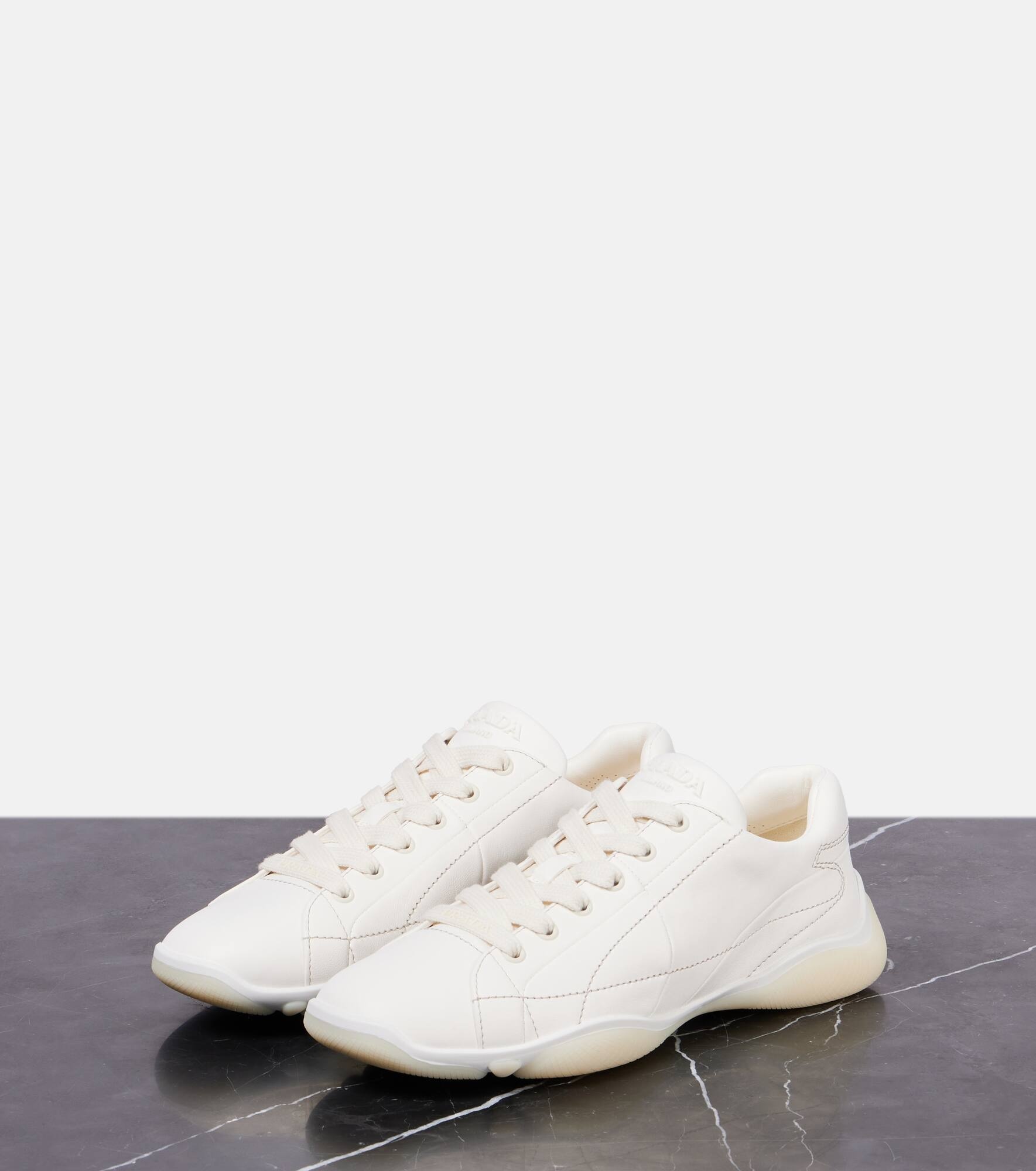 Leather sneakers - 4