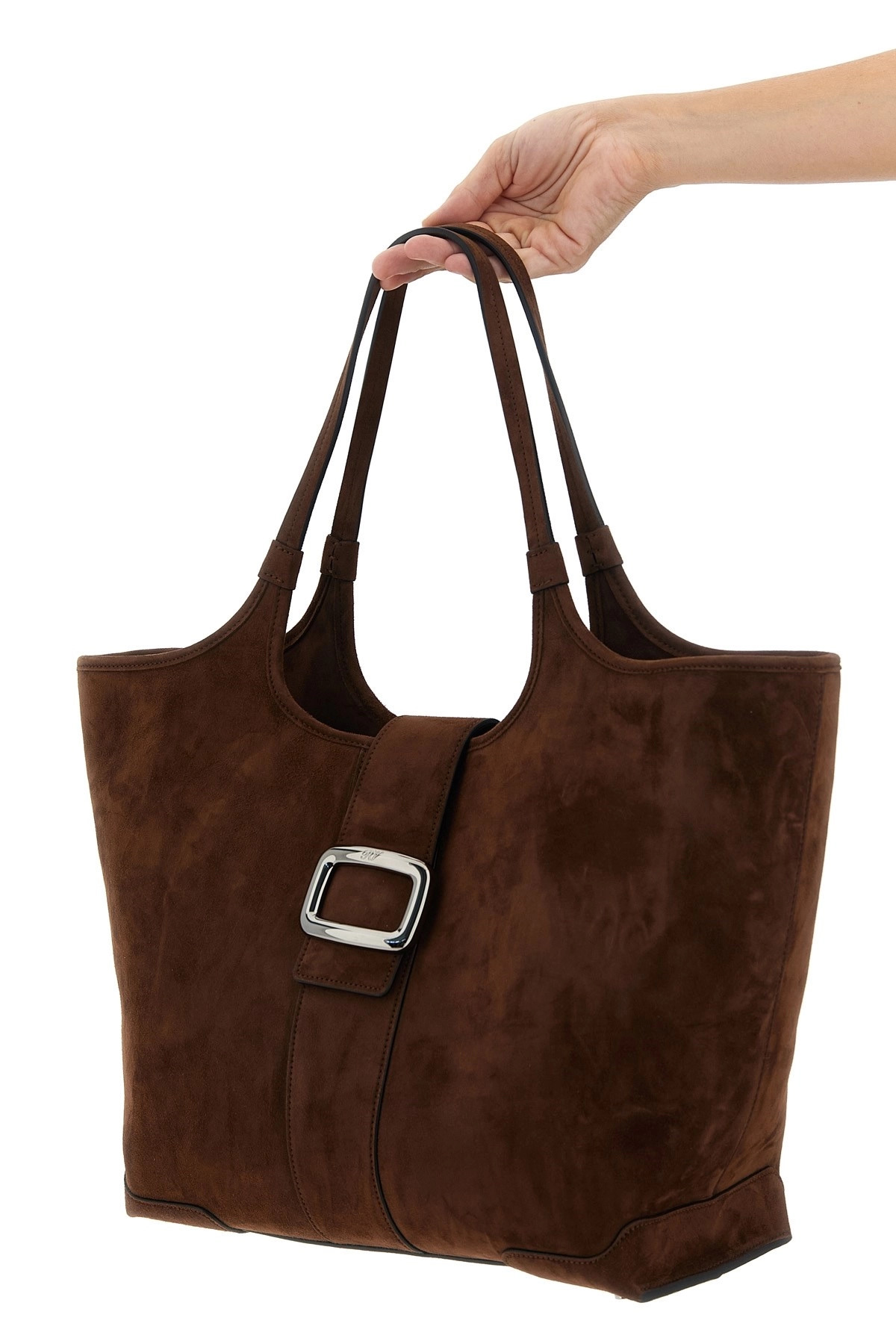 Medium 'Viv' Choc' shopping bag - 2