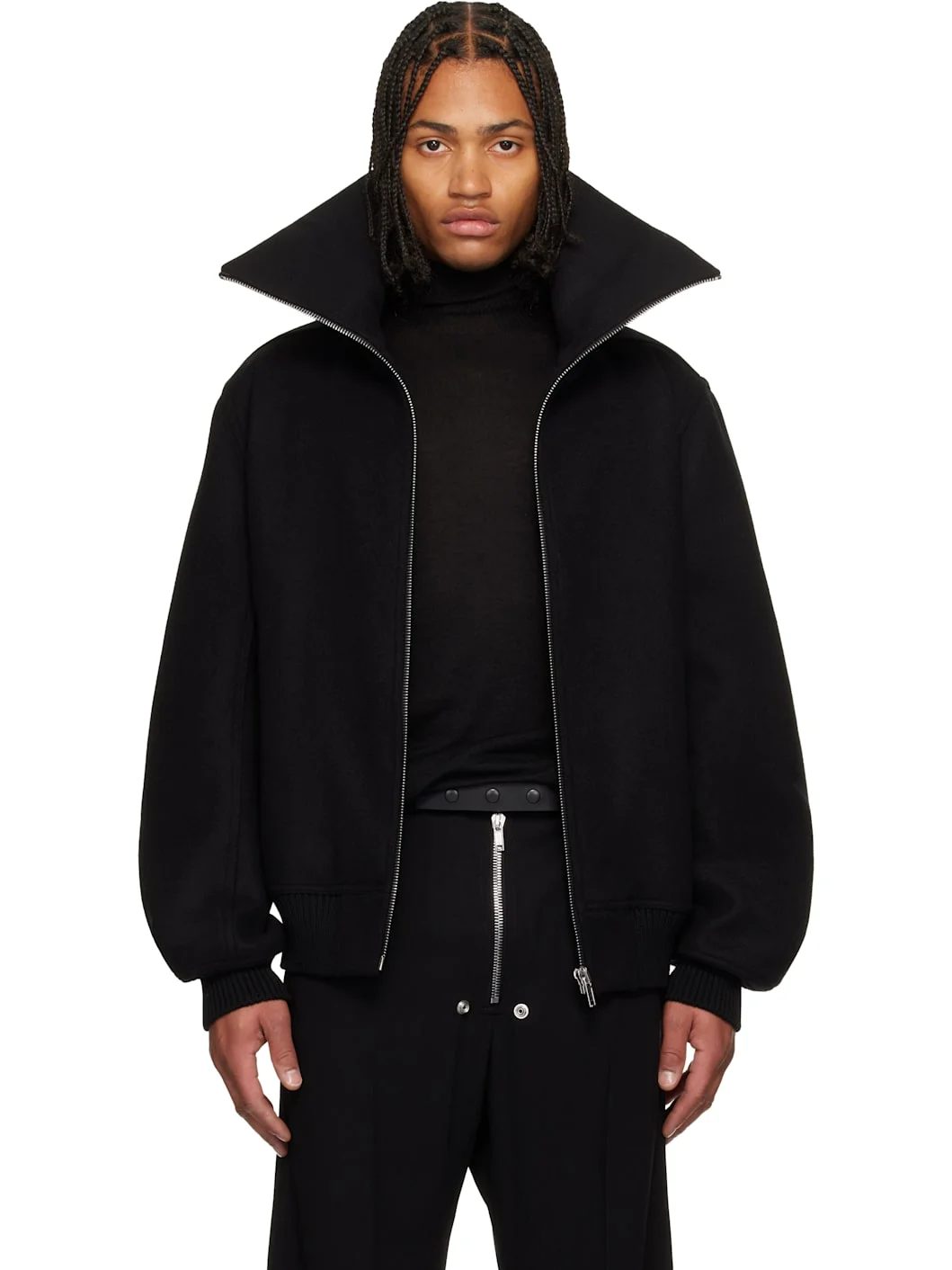 Black Concordians Blixa Dracucollar Jacket - 1