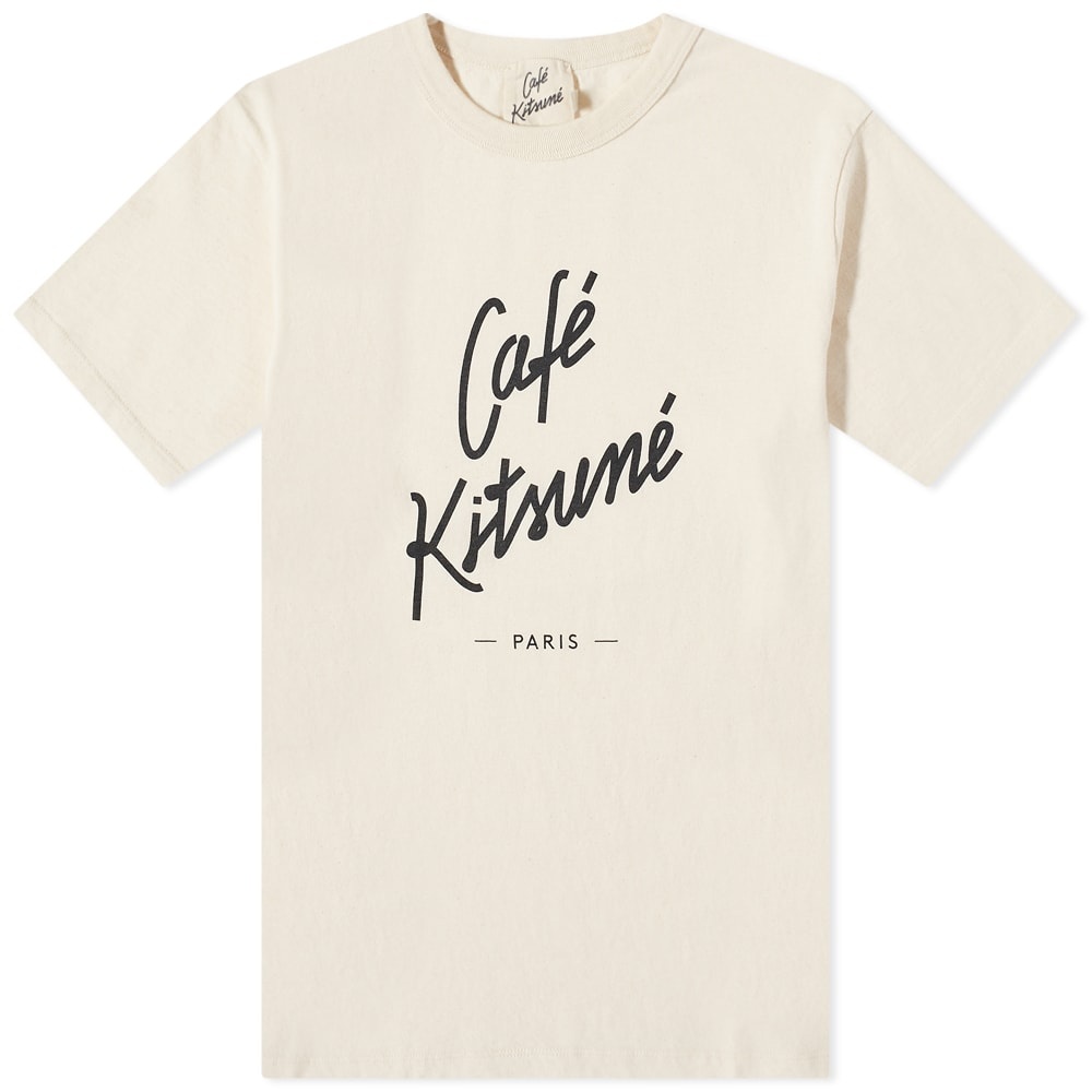 logo print crew-neck T-shirt - 2