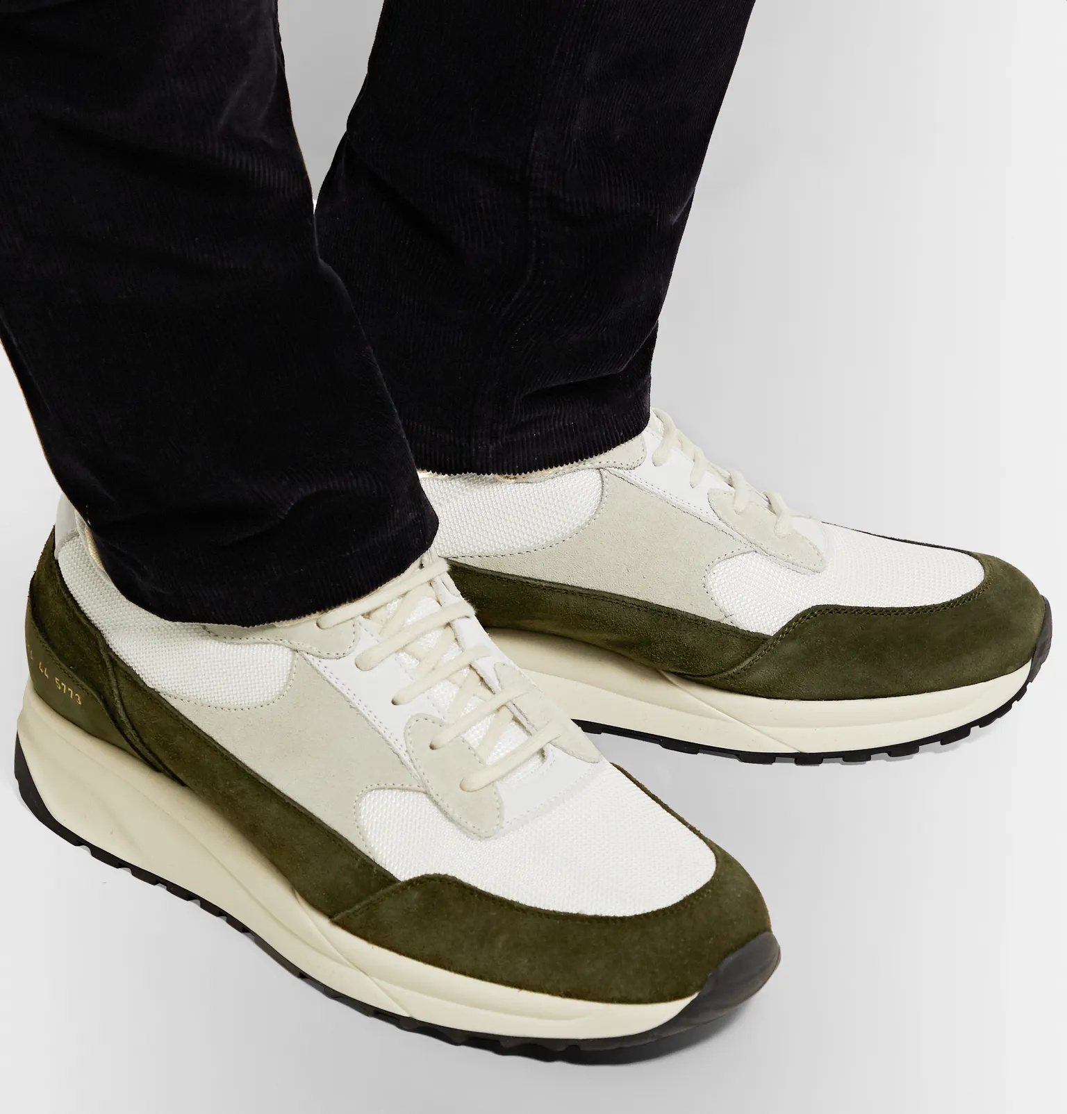 Track Classic Nubuck, Suede and Mesh Sneakers - 13