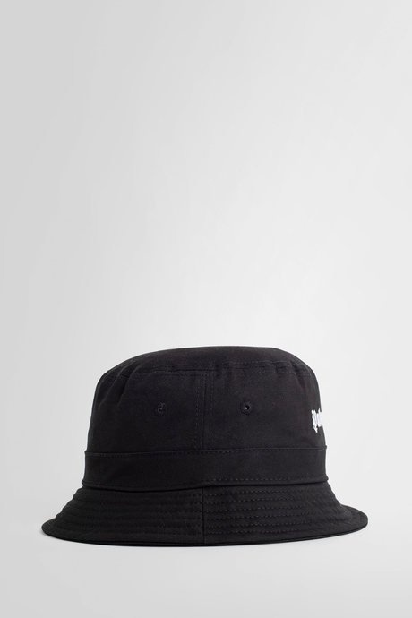 Palm angels women's black logo bucket hat - 2