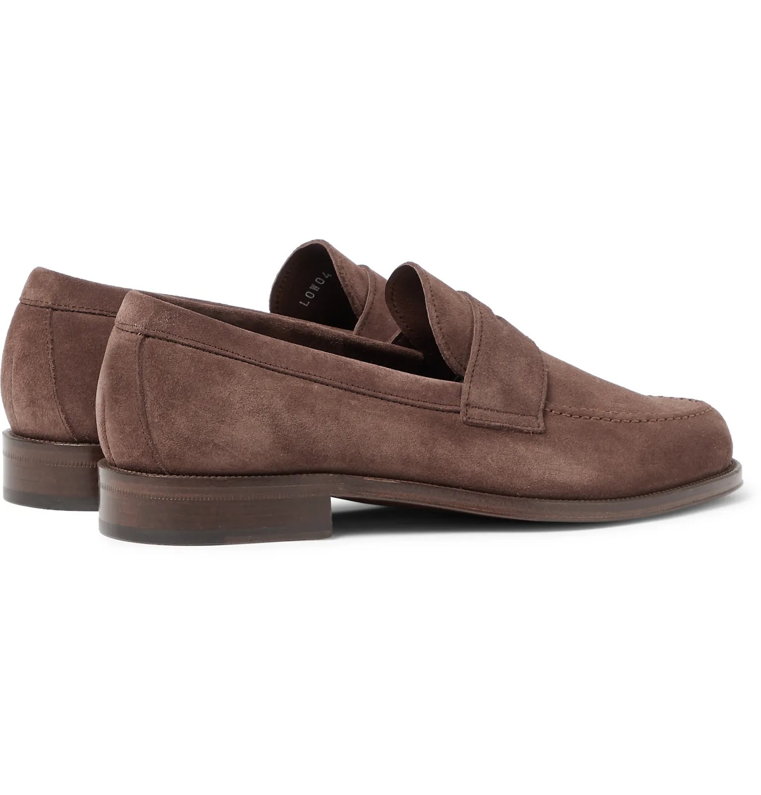 Lowry Suede Penny Loafers - 6