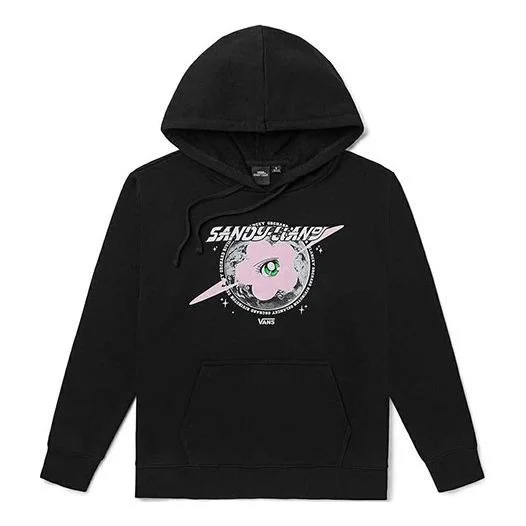 (WMNS) Vans x Sandy Liang BFF Hoodie 'Black' VN0A7RLHYOD - 1
