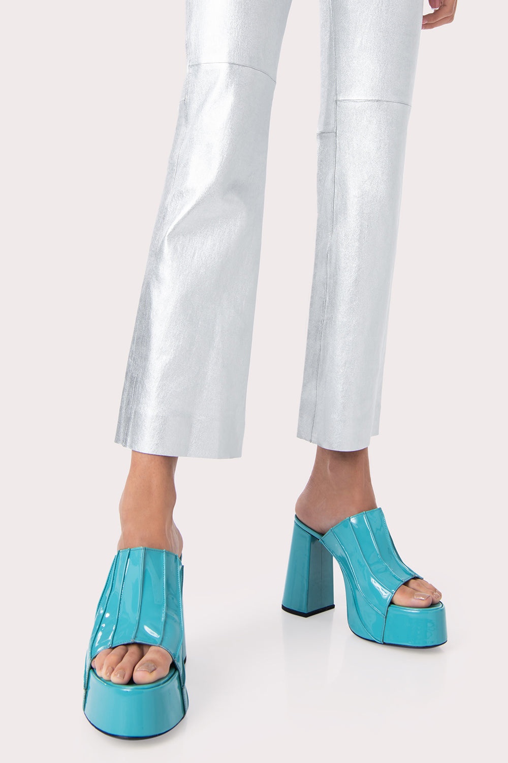 Brad Aquamarine Patent Leather - 2