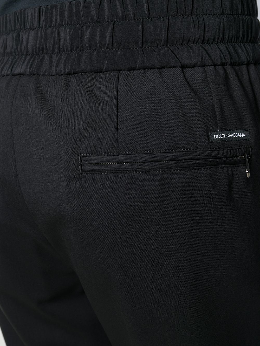 tapered track trousers - 5