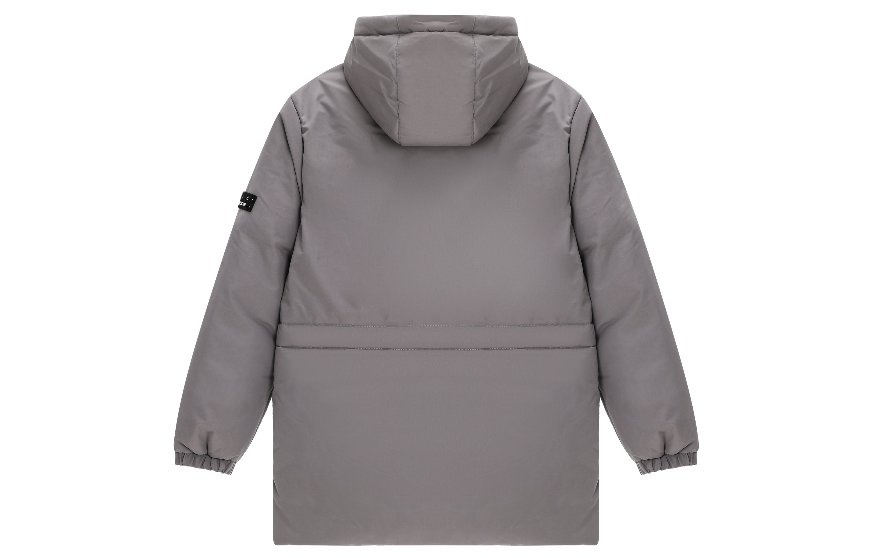 New Balance Windproof Long Down Jacket 'Grey' AMJ23341-ZNC - 3