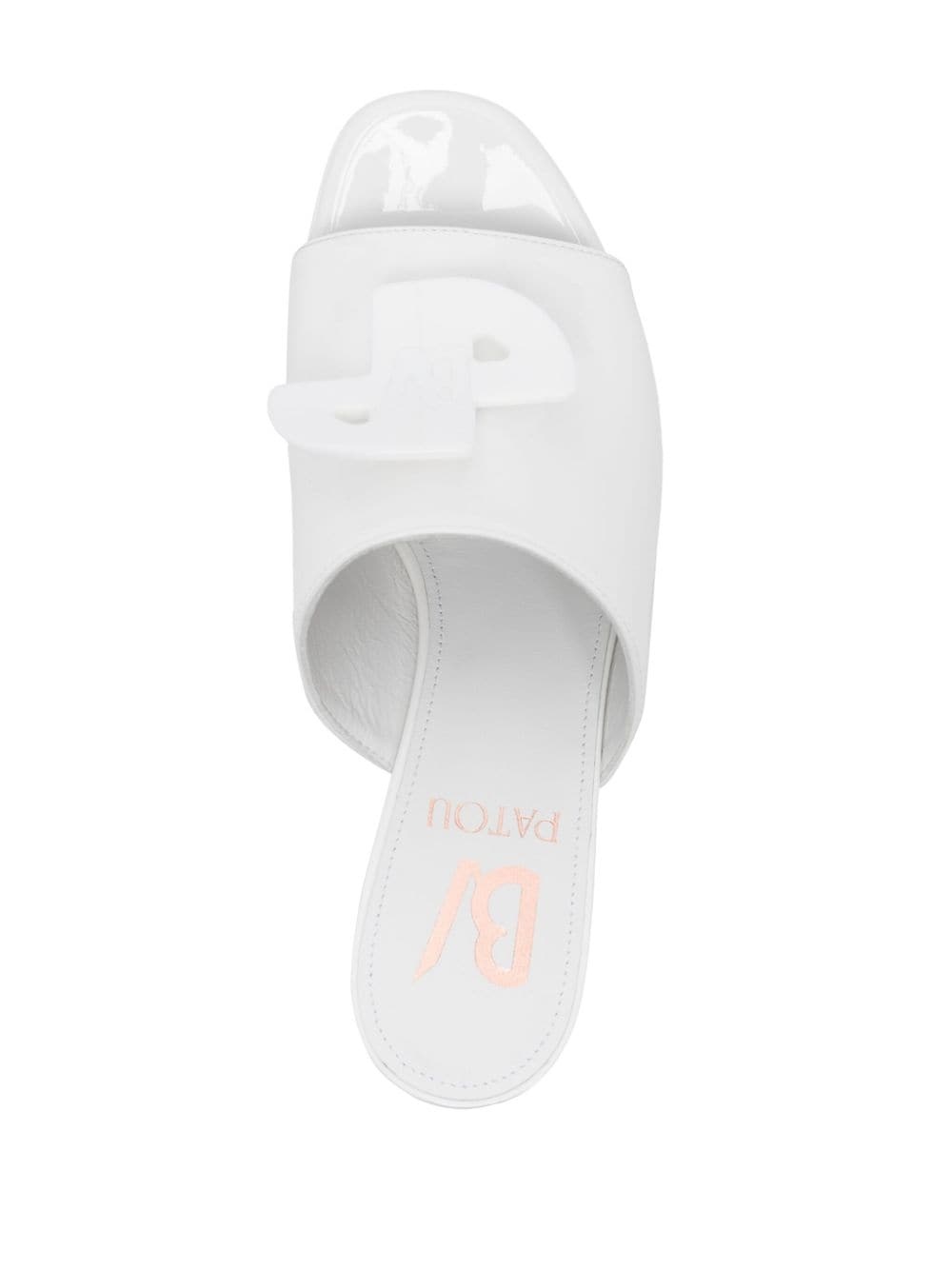 x Bettina Vermillon Anitta 110mm mules - 4