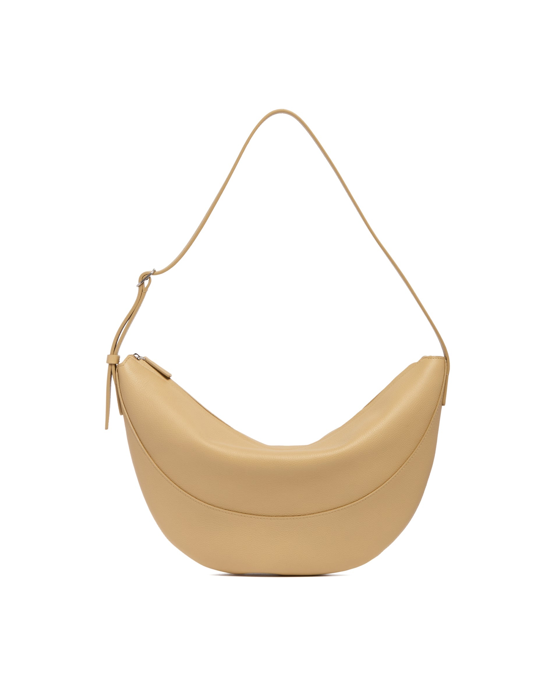 Beige Jouve Leather Bag - 3