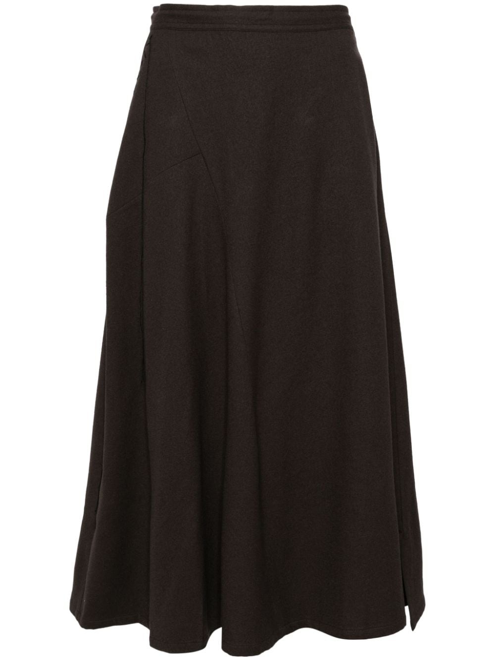 asymmetric flare skirt - 1