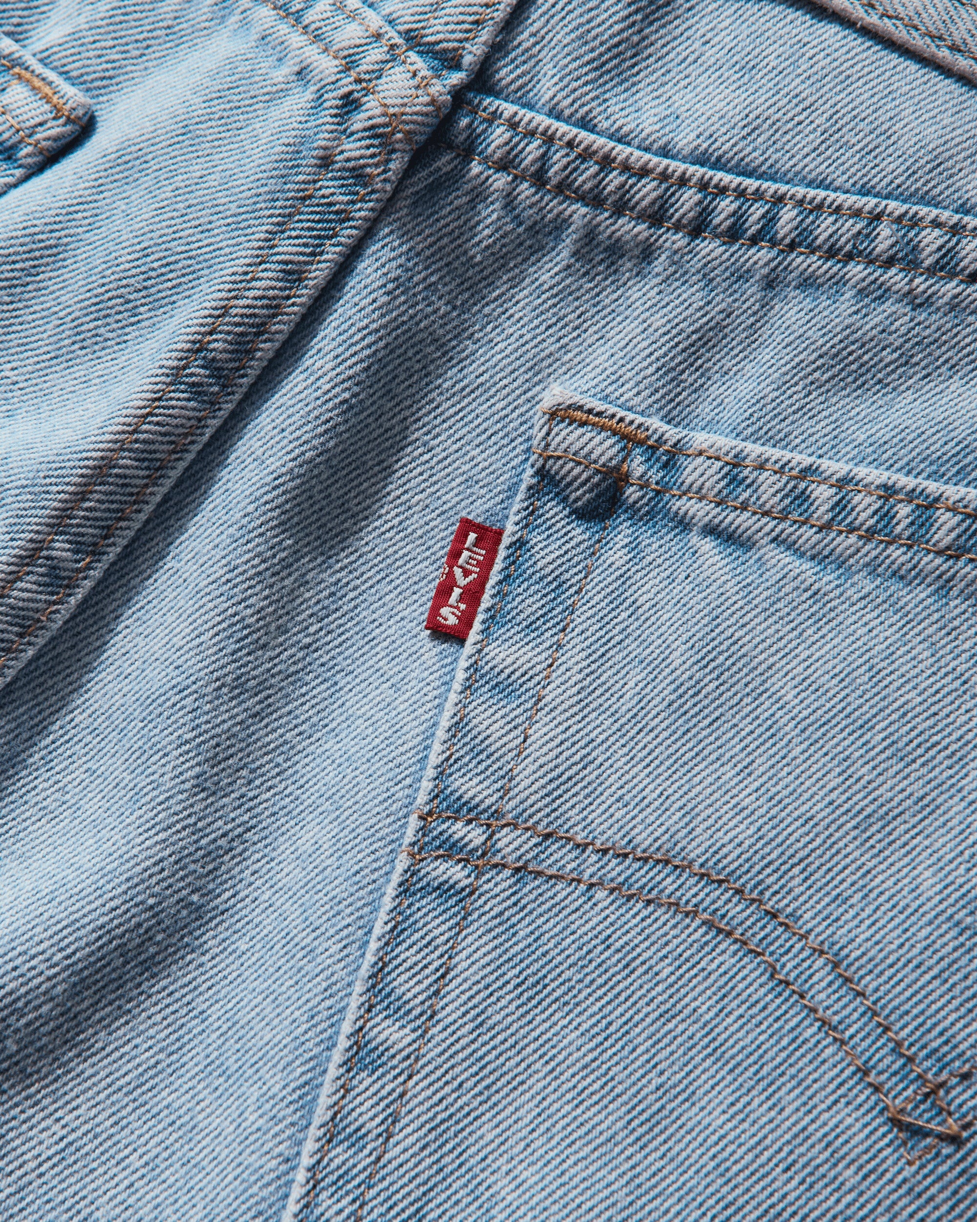 Women's XL Straight Seamed Jeans Blue - 4