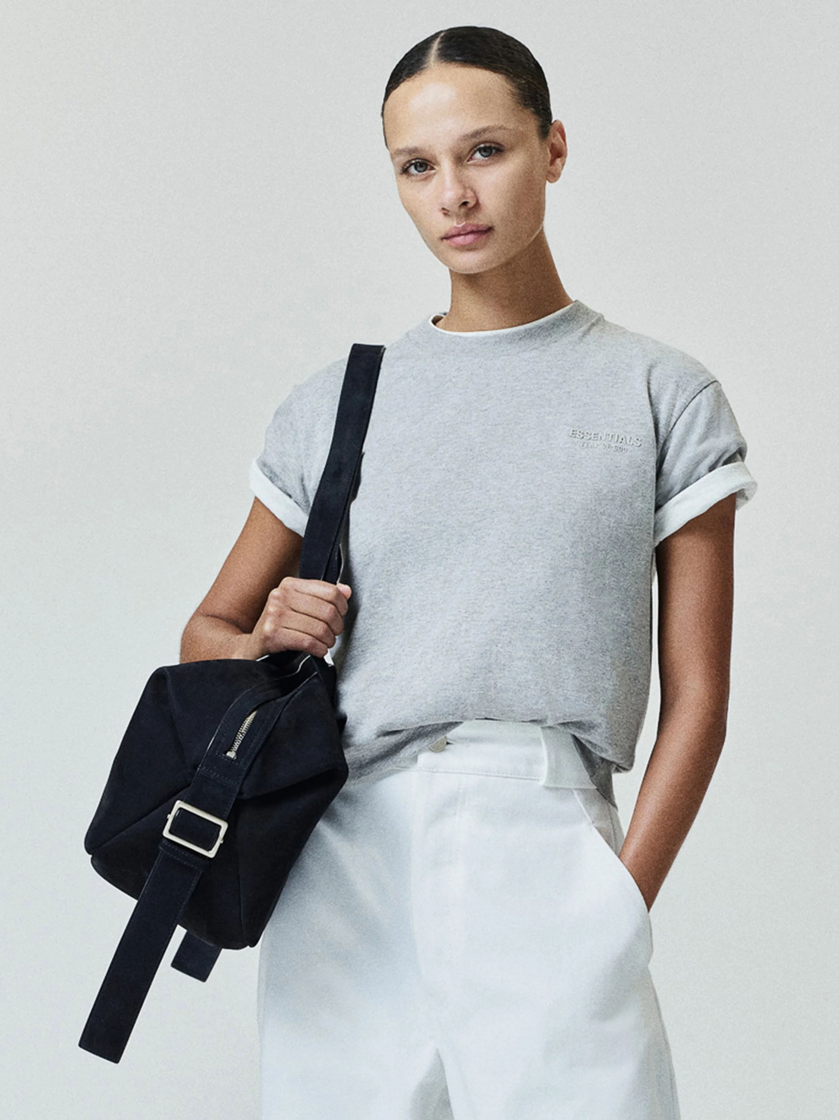 Womens Essentials FW26 Classic Short Sleeve Tee - 1