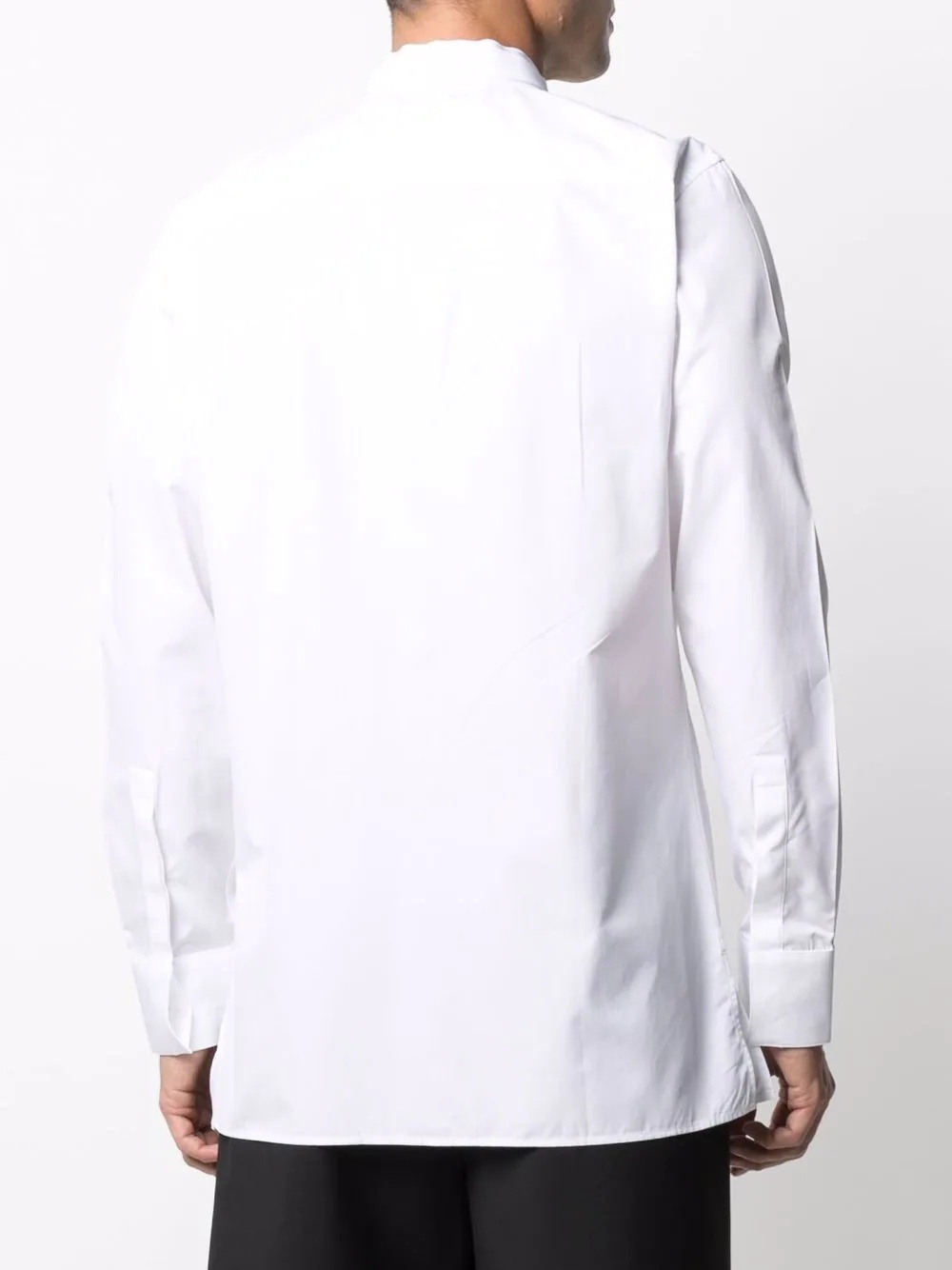 4G logo-embroidered tuxedo shirt - 4