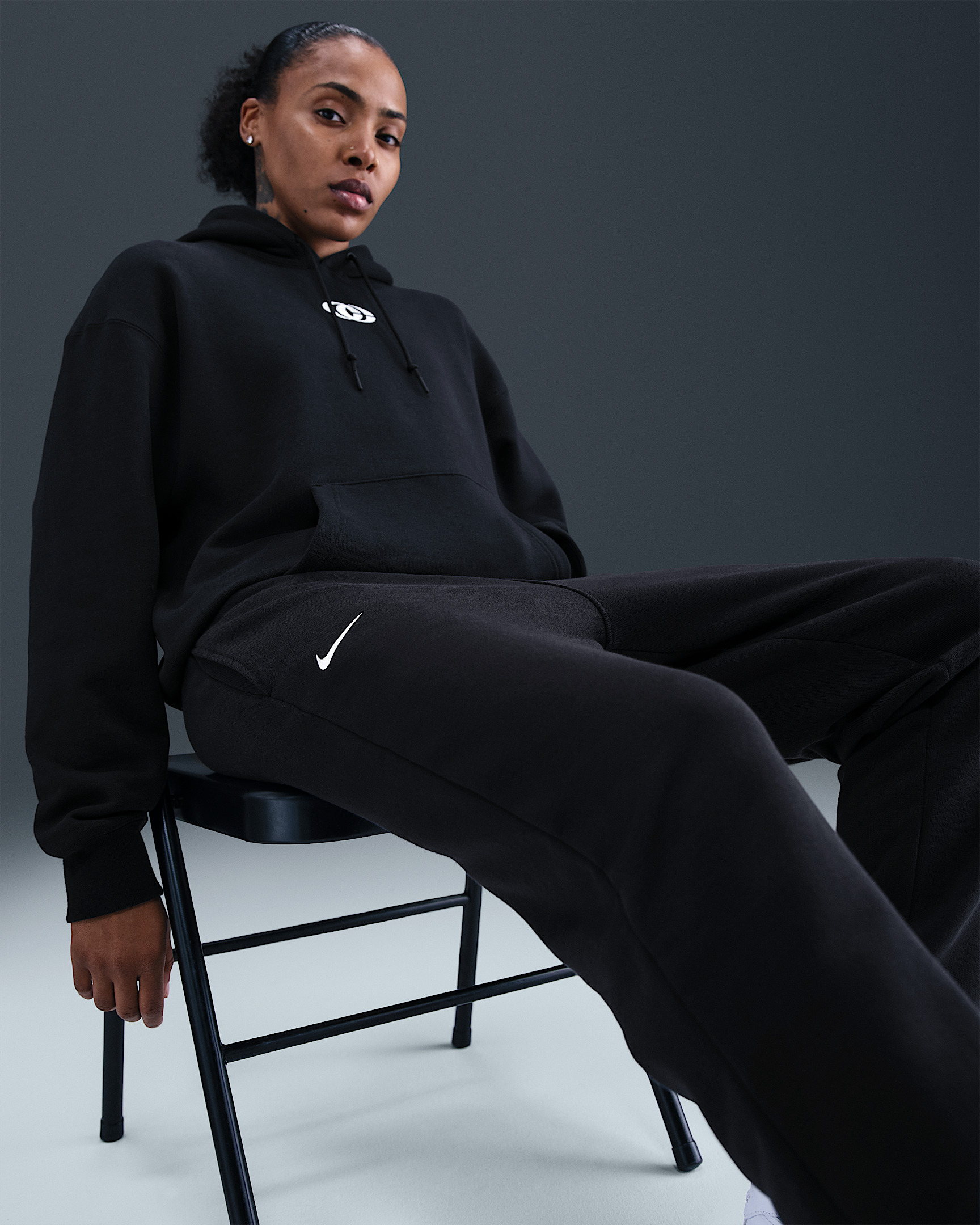 Caitlin Clark Nike Fleece Cuffed Basketball Pants - 5