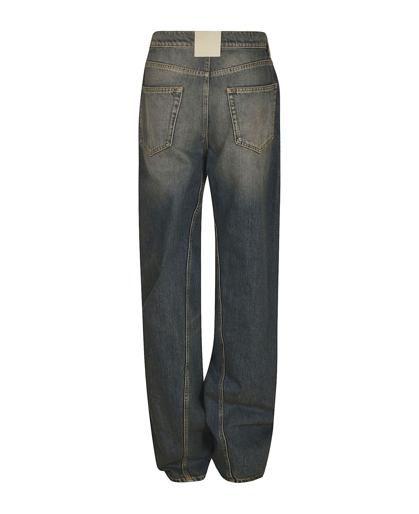 Long Buttoned Jeans - 2