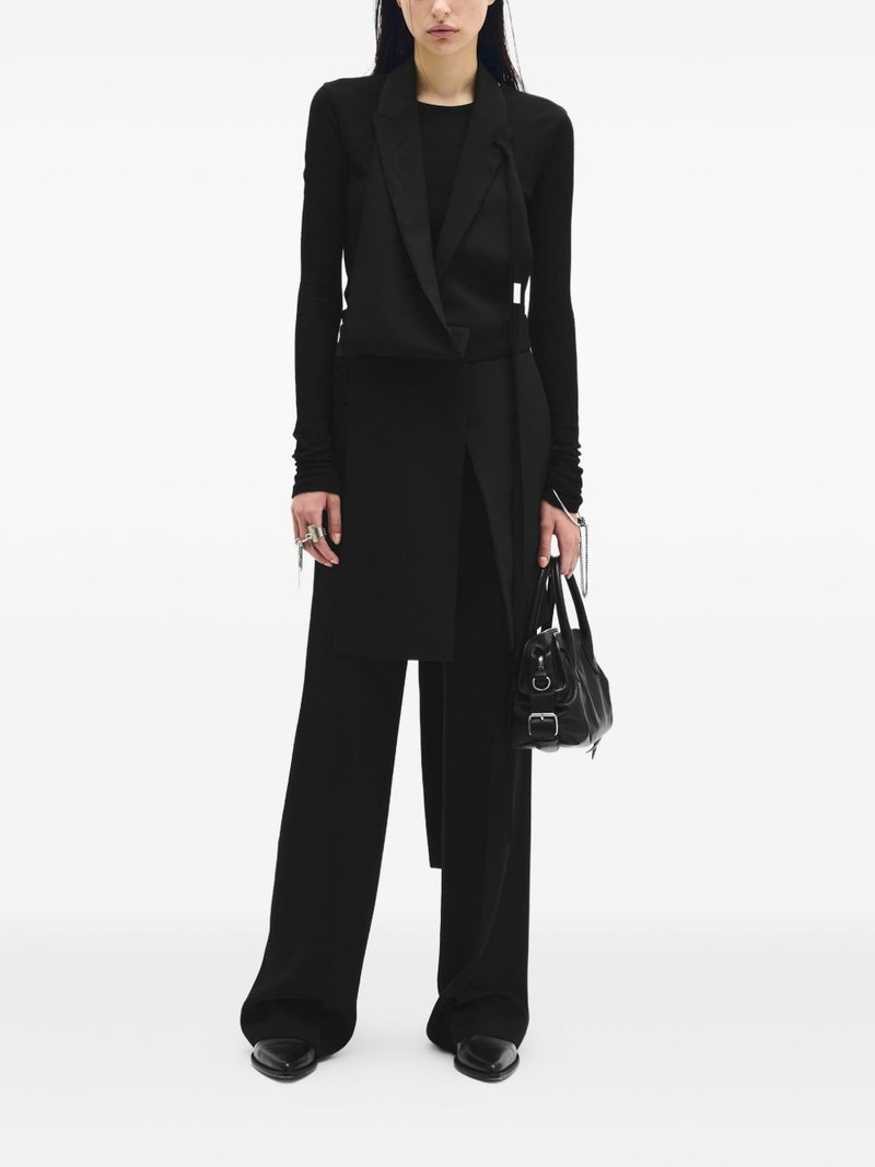 Ann Demeulemeester Fiene long-sleeve ribbed top outlook