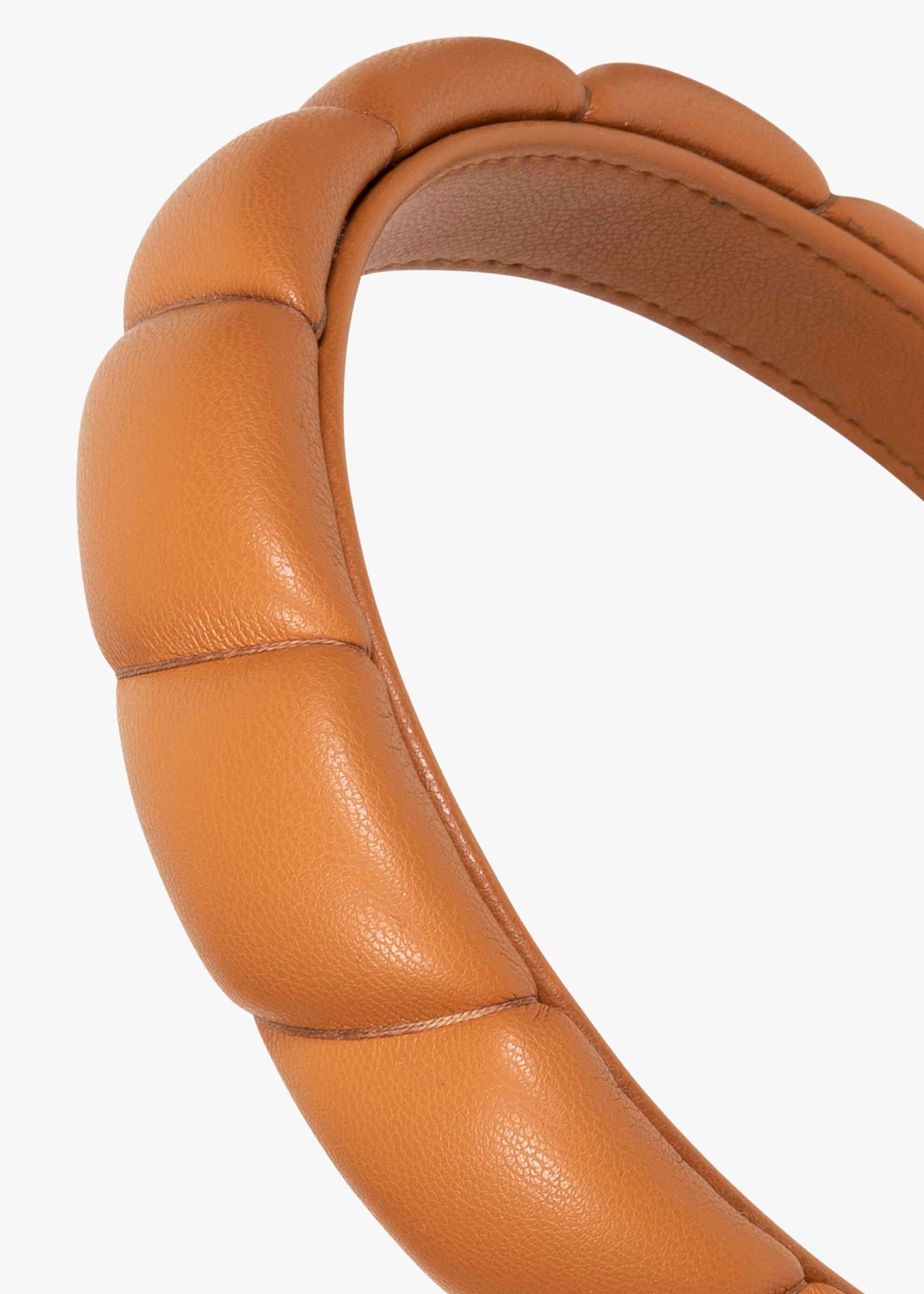 Hadley Quilted Leather Headband - 5