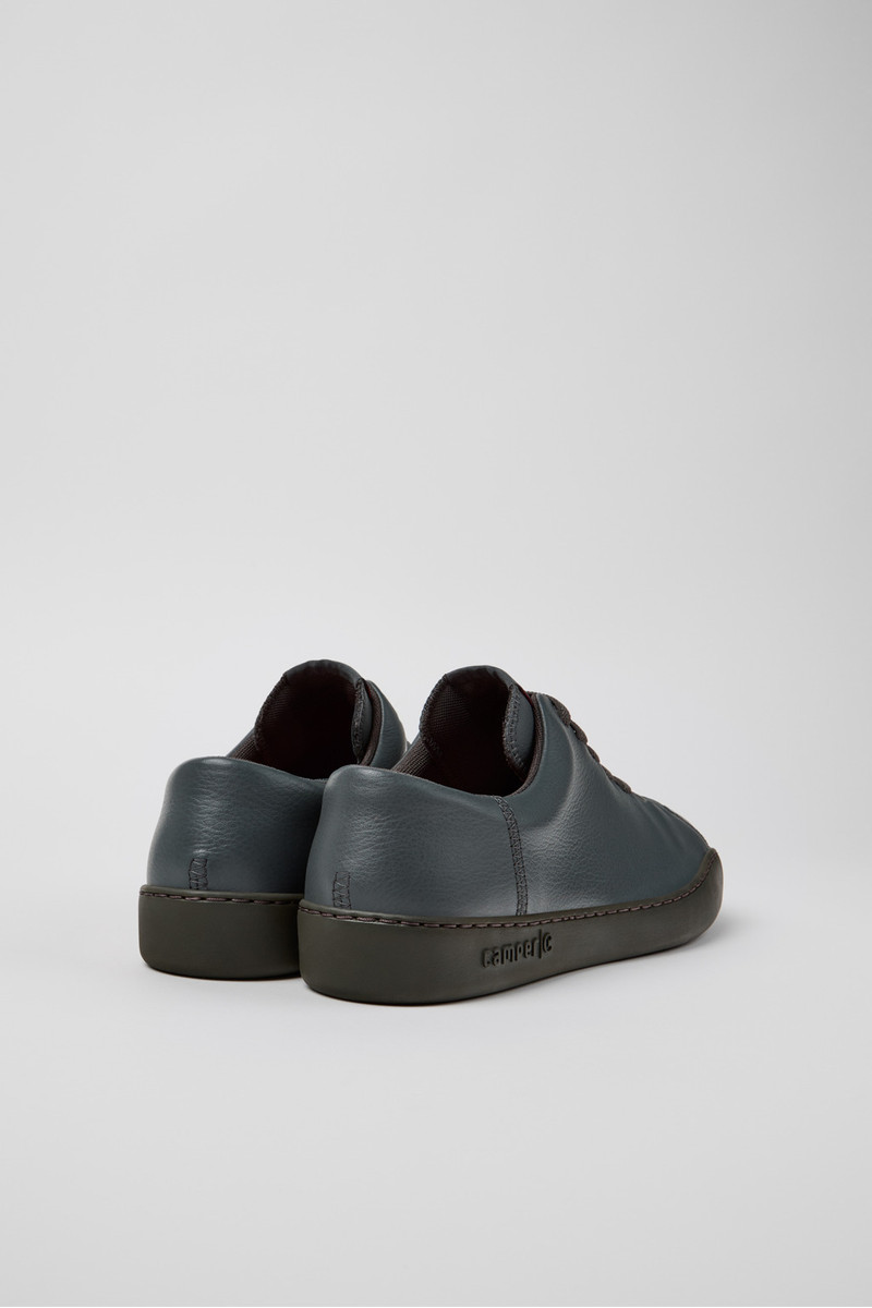 CAMPERLAB Gray Leather Sneakers for Men. outlook
