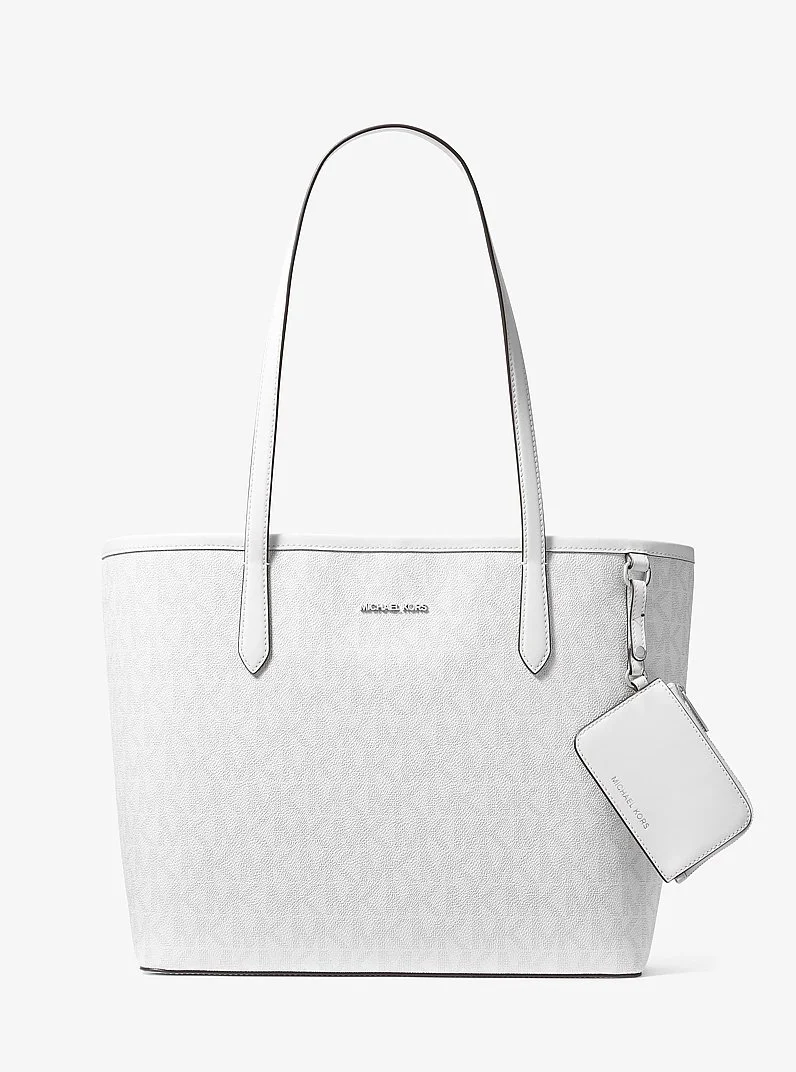 Jet Set Large Signature Logo Tote Bag - 1