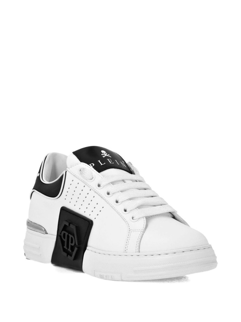 PHILIPP PLEIN Phantom Kick$ perforated sneakers outlook